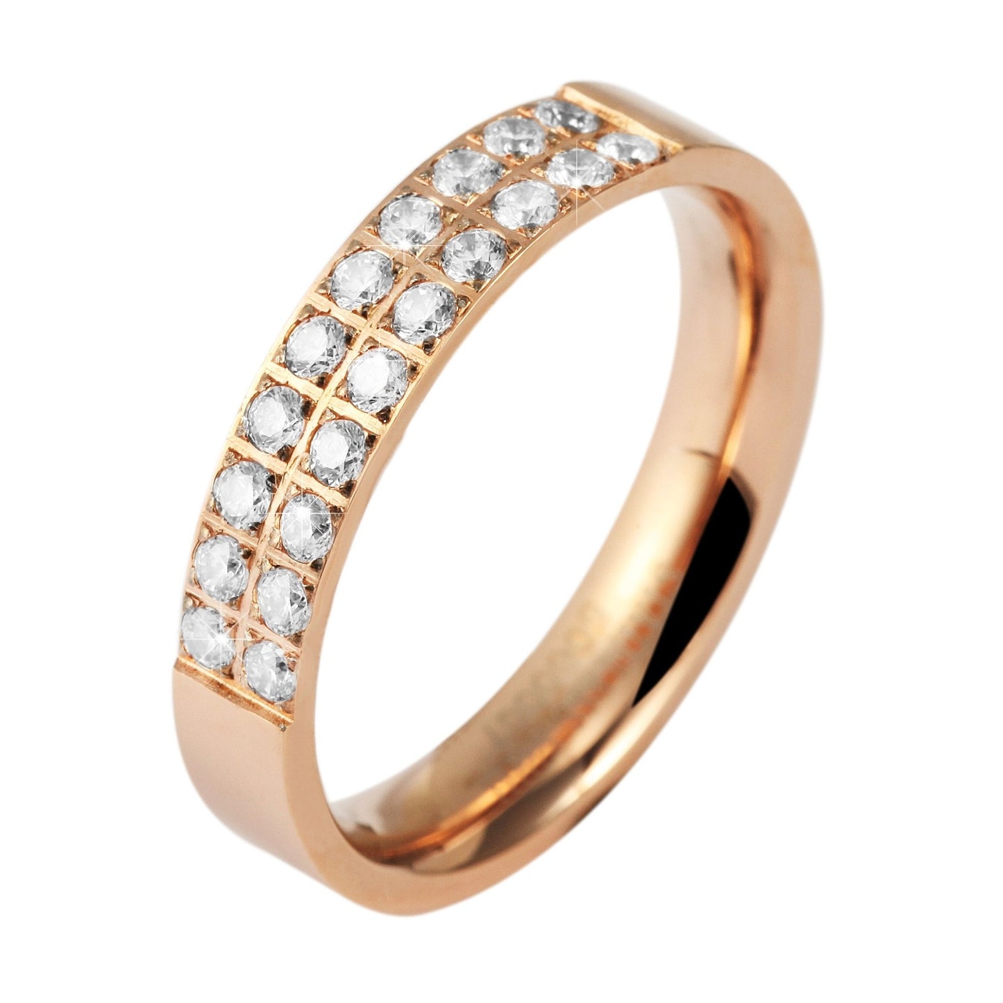 Damen Ring aus Edelstahl