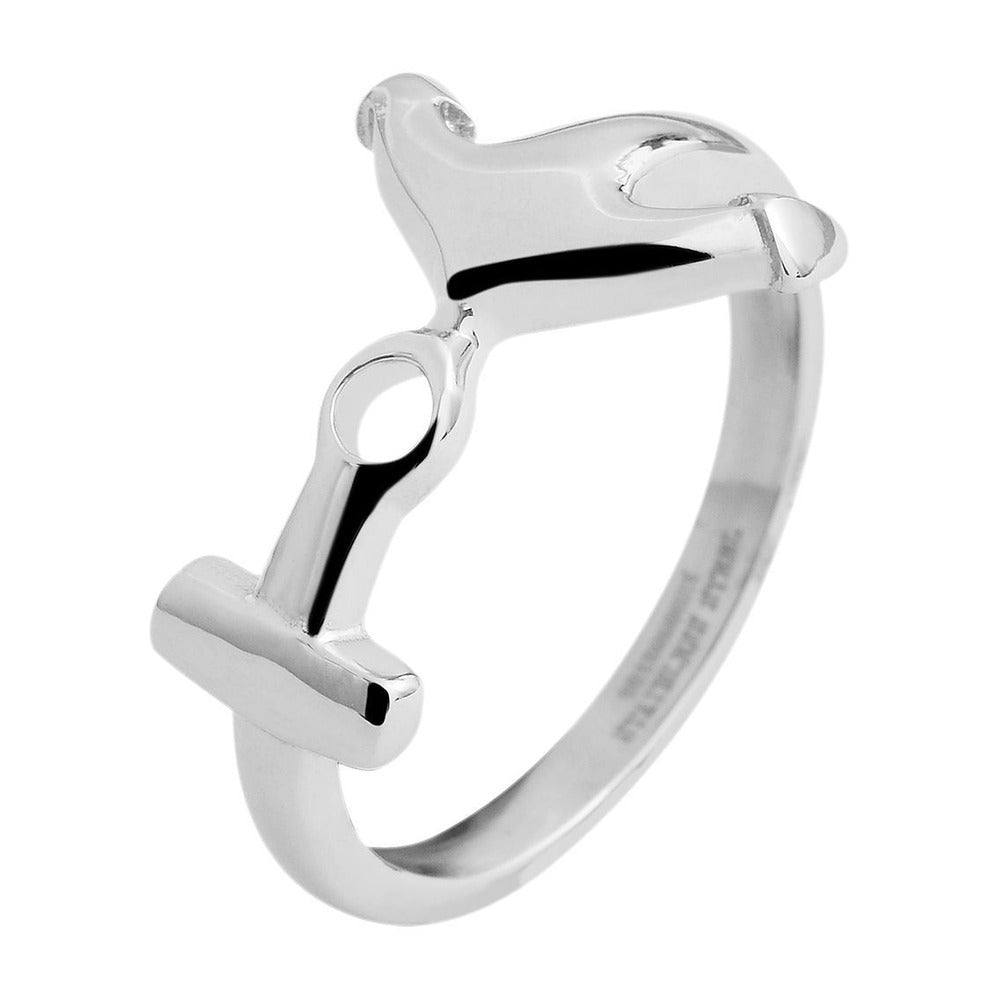 Damen Ring aus Edelstahl