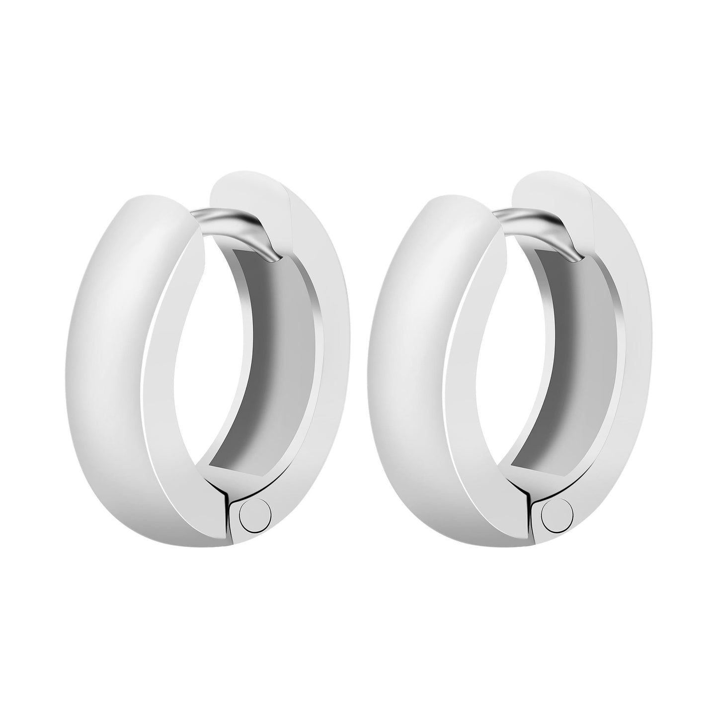 Damen Ohrringe – Klappcreole aus 925 Silber
