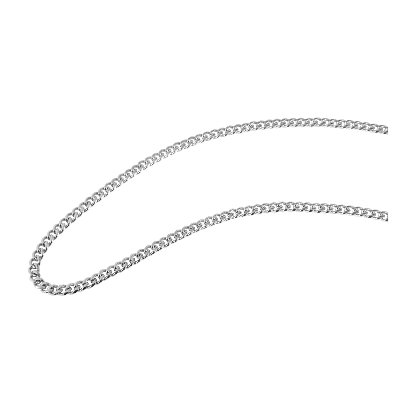 Unisex Halskette – Panzerkette aus Edelstahl 70 cm