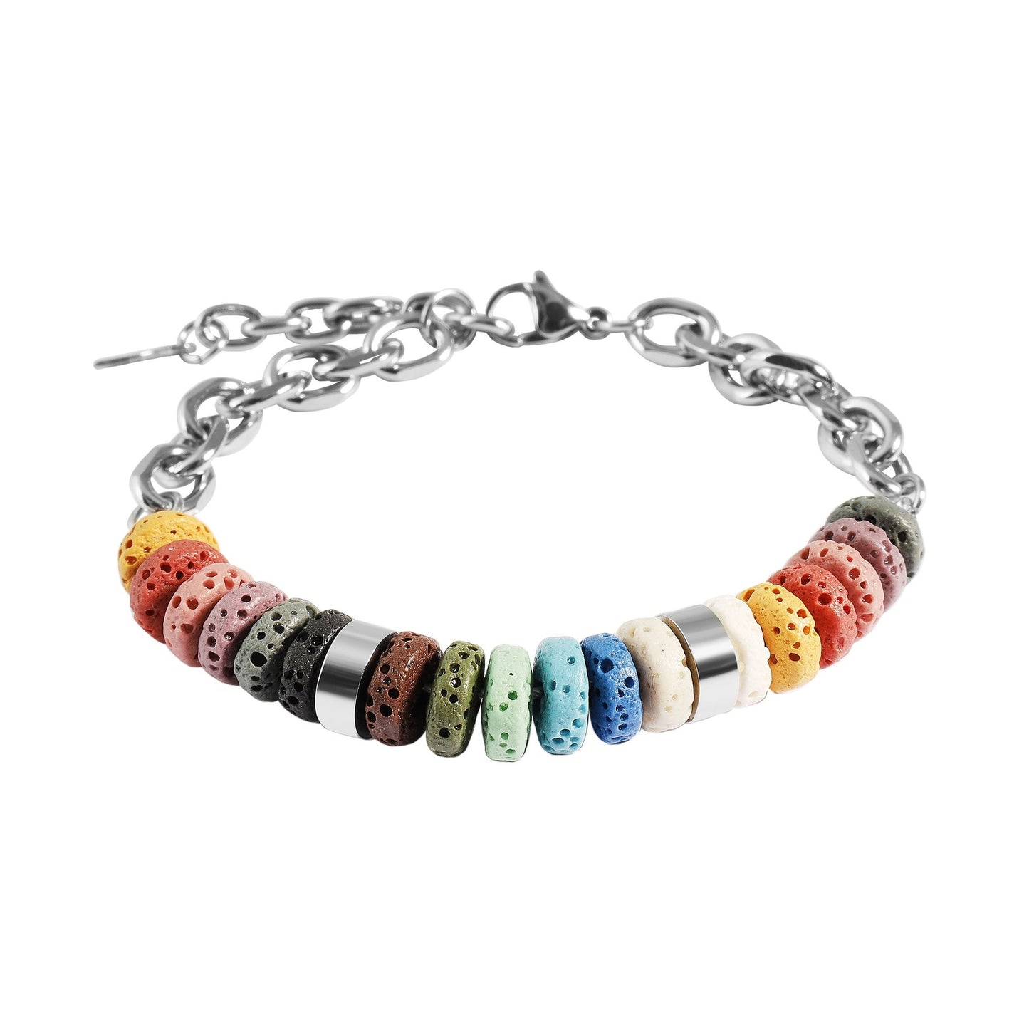 Unisex Armband aus Edelstahl 18 cm