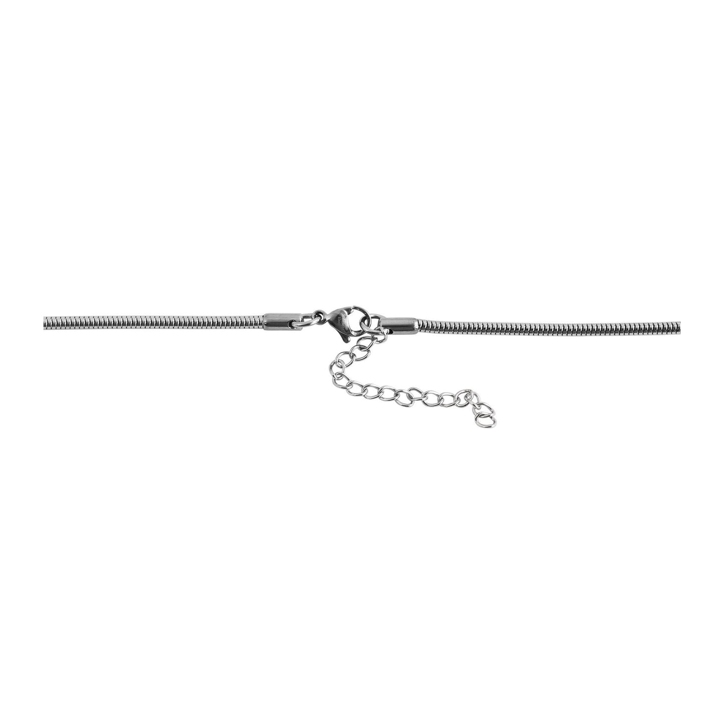 Damen Halskette – Schlangenkette aus Edelstahl 50 cm