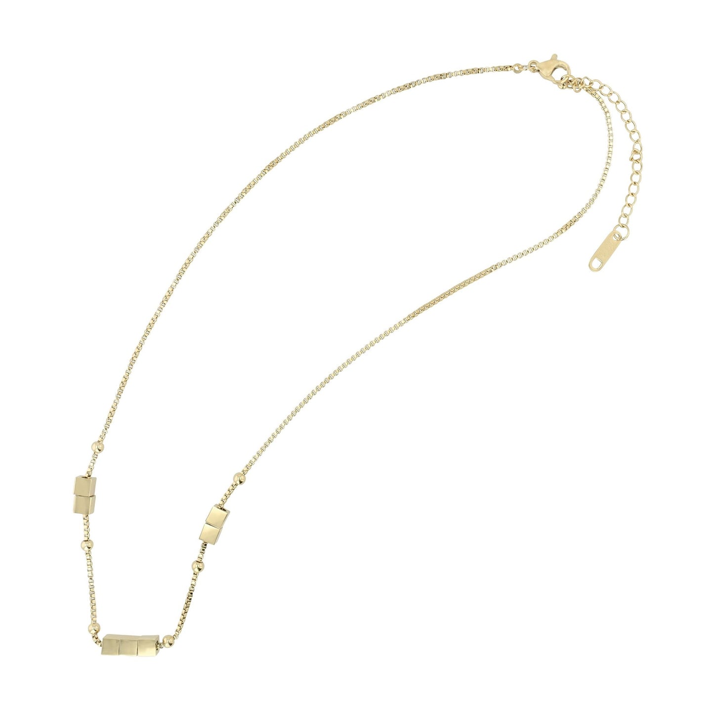 Damen Halskette aus Edelstahl 40 cm