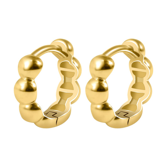 Damen Ohrringe – Klappcreole aus 333 Gold