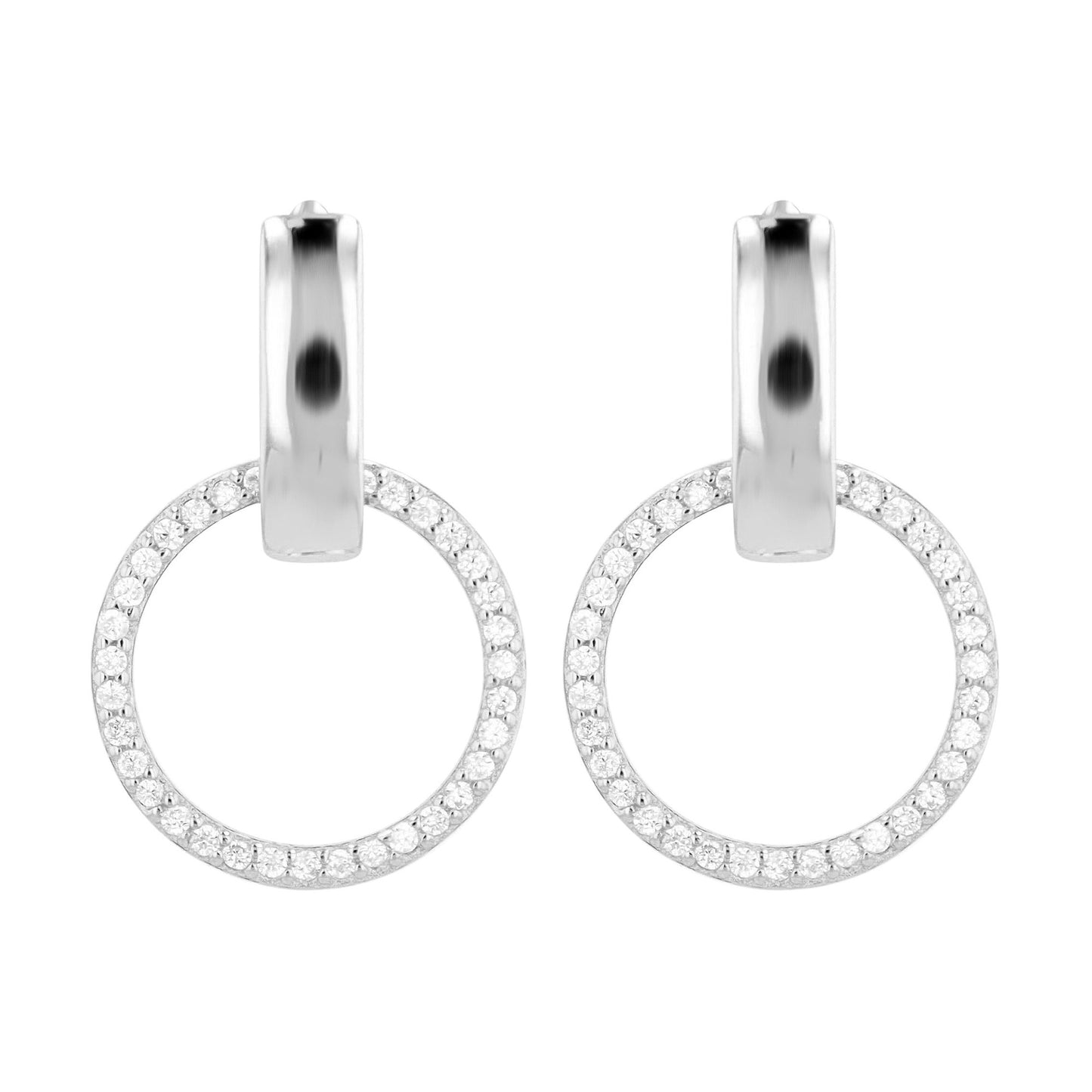 Damen Anhänger aus 925 Silber mit Zirkonia