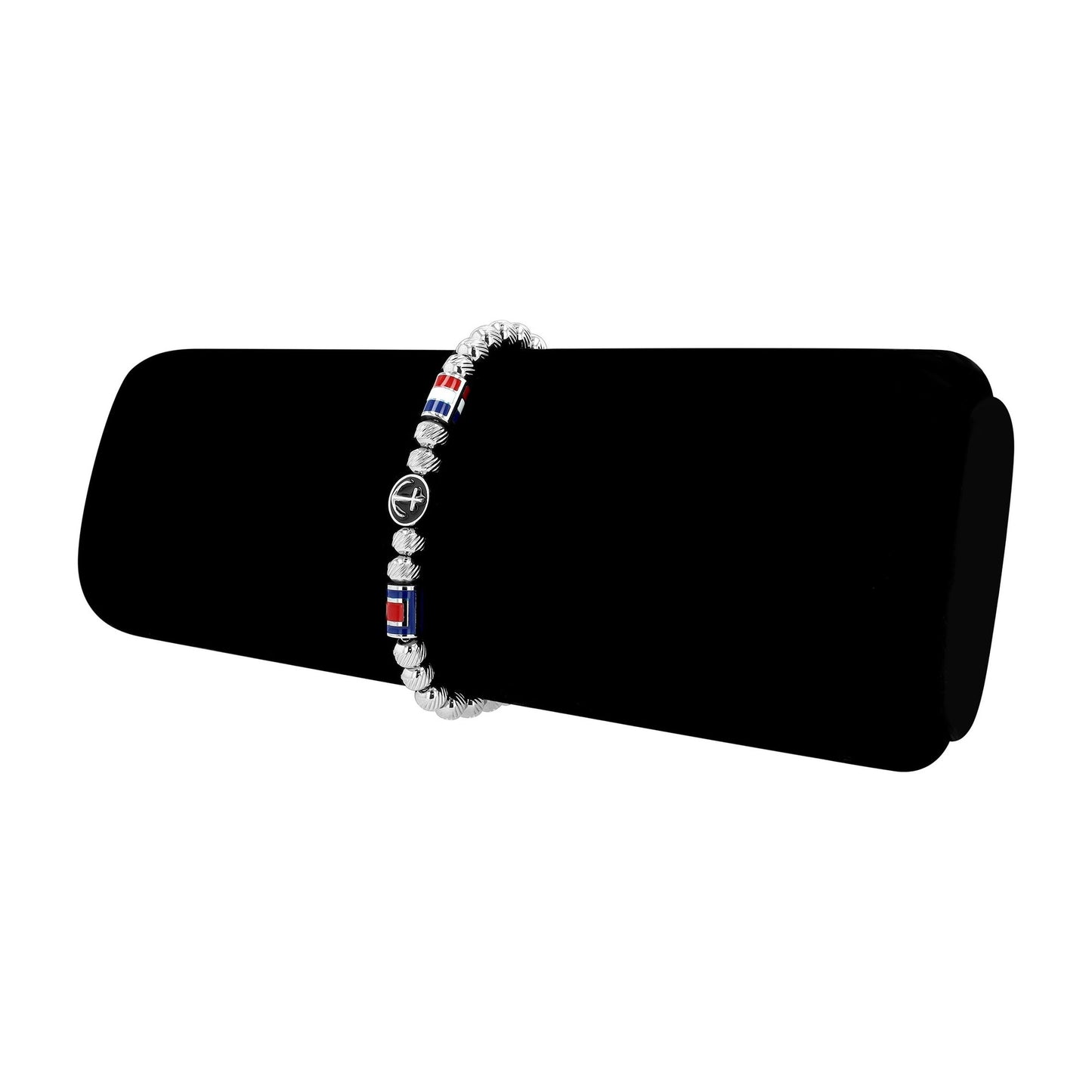 Unisex Armband – Kugelarmband aus Edelstahl 18,5 cm