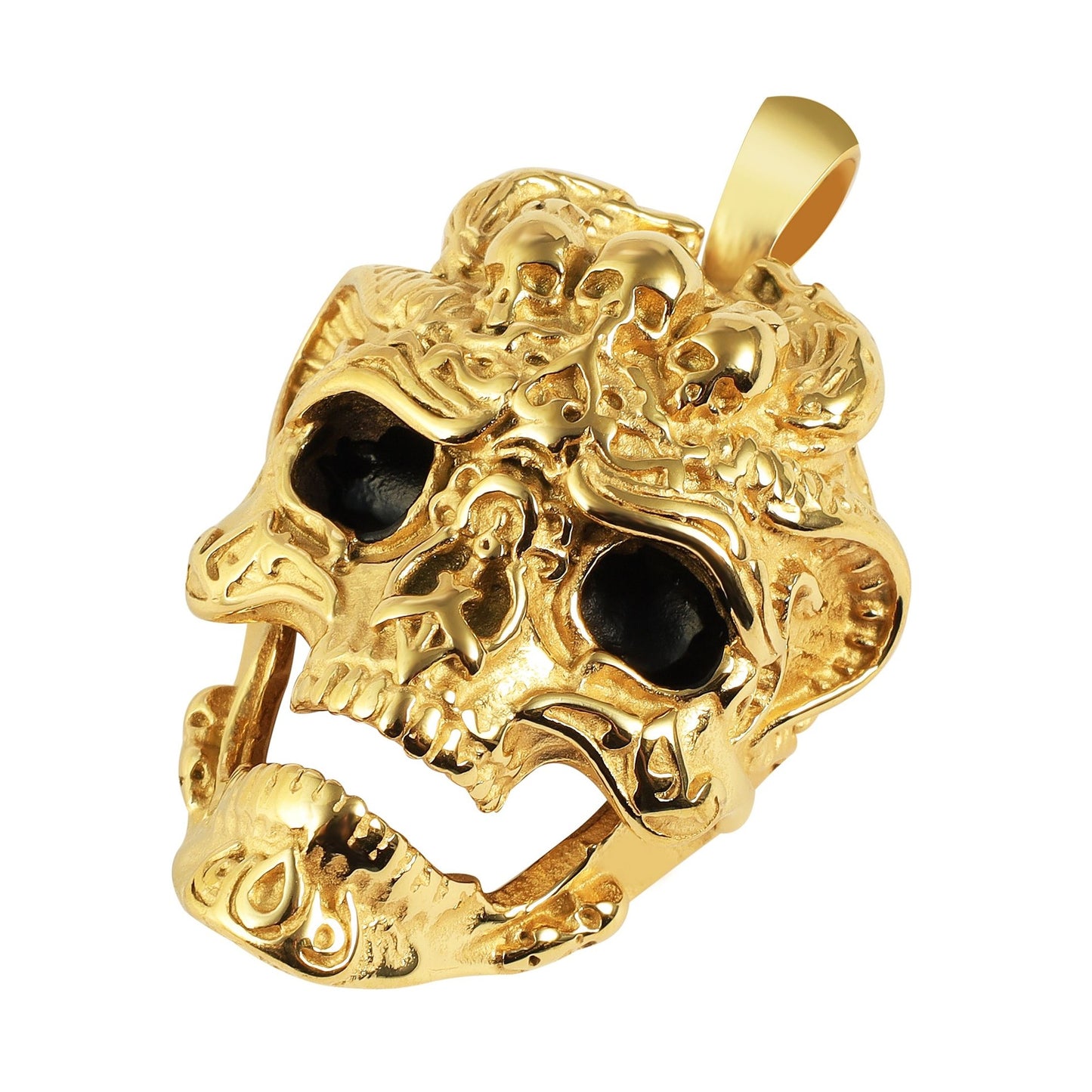 Herren Anhänger – Totenkopfanhänger aus Edelstahl