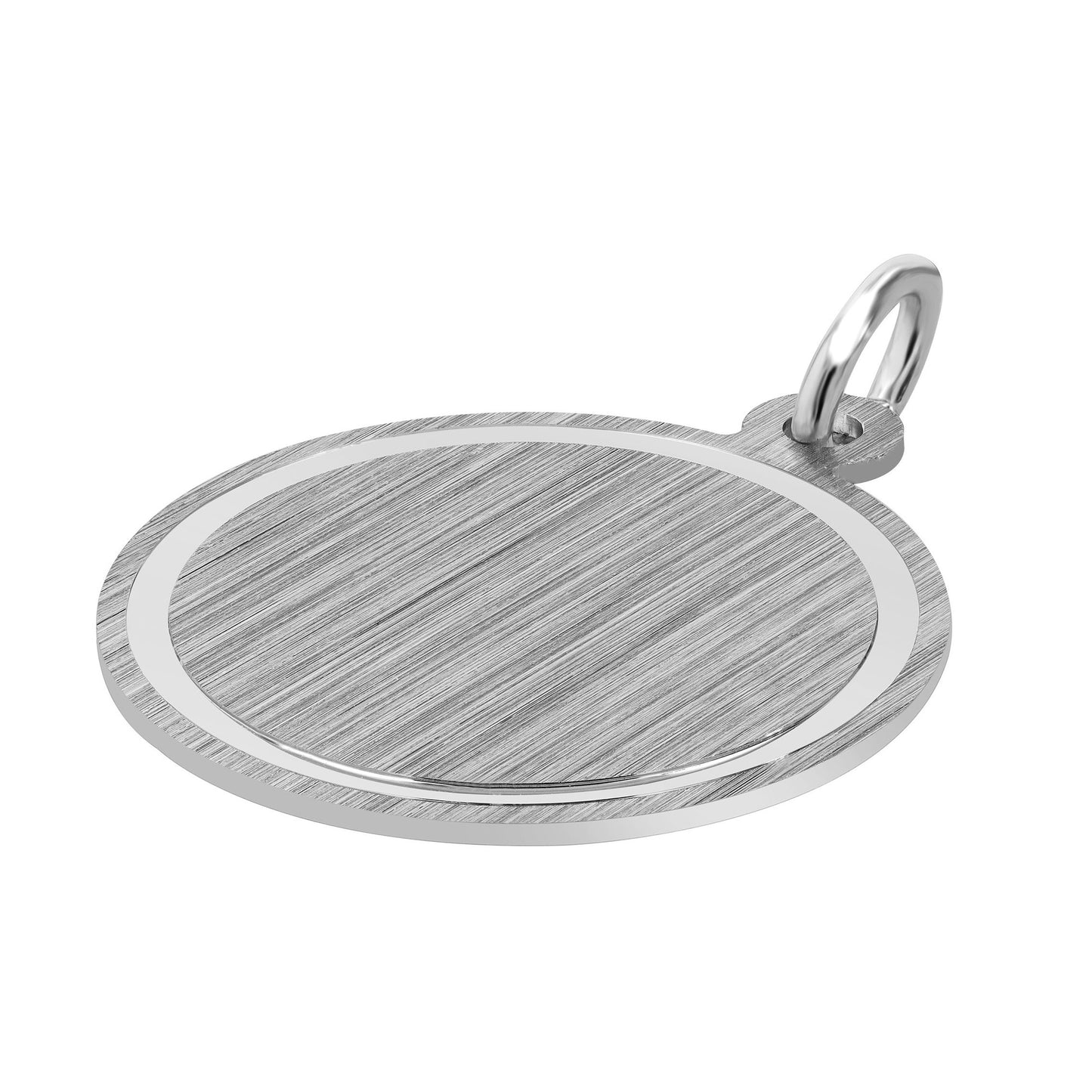 Unisex Anhänger – Münze Gravuranhänger aus 925 Silber