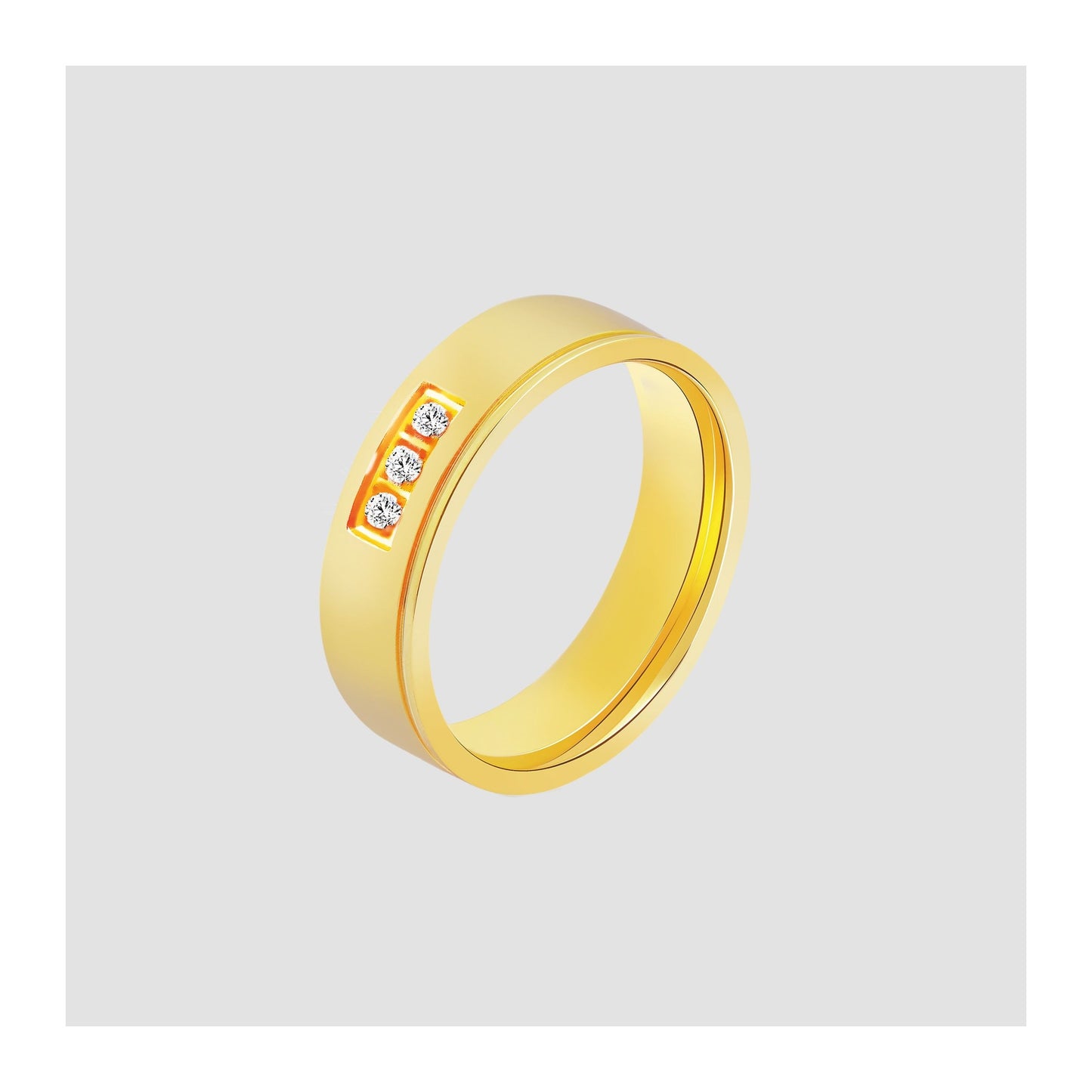 Damen Ring aus Edelstahl