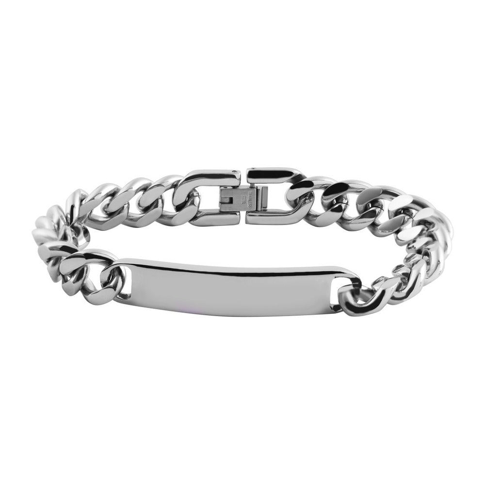 Herren Armband – Panzerarmband aus Edelstahl 21,5 cm