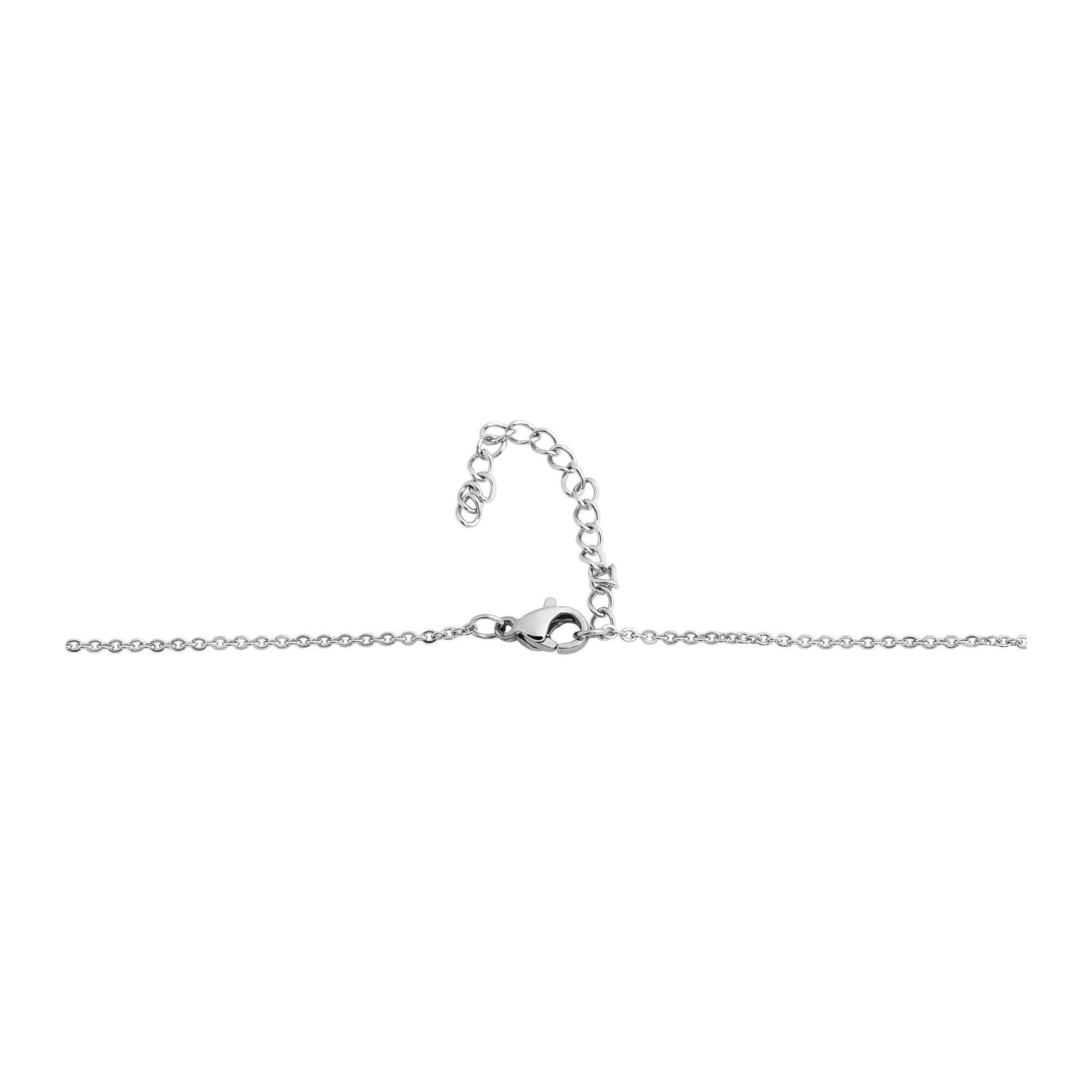 Unisex Halskette mit Anhänger – Kreuz aus Edelstahl