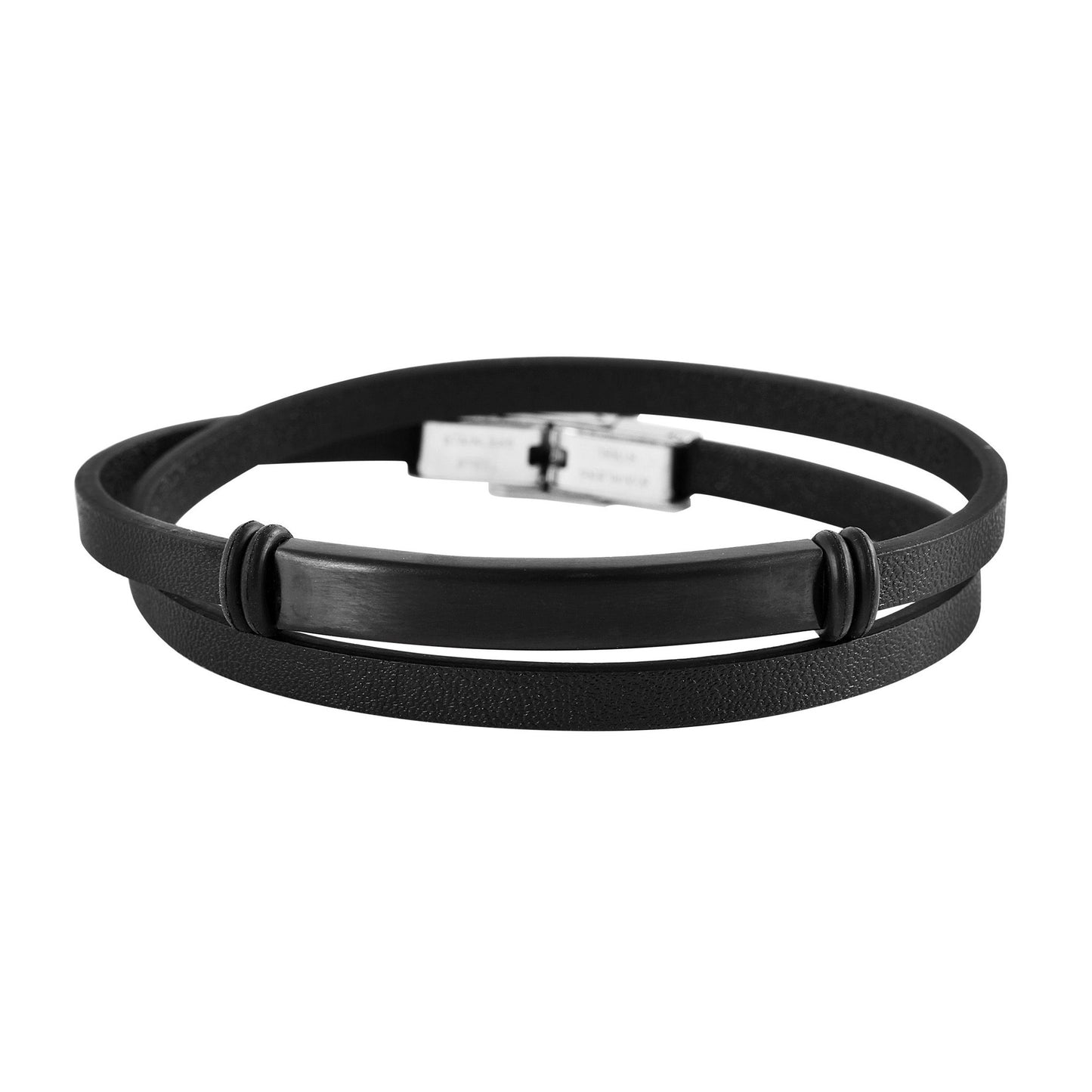Unisex Armband – Wickelarmband aus Leder 42 cm