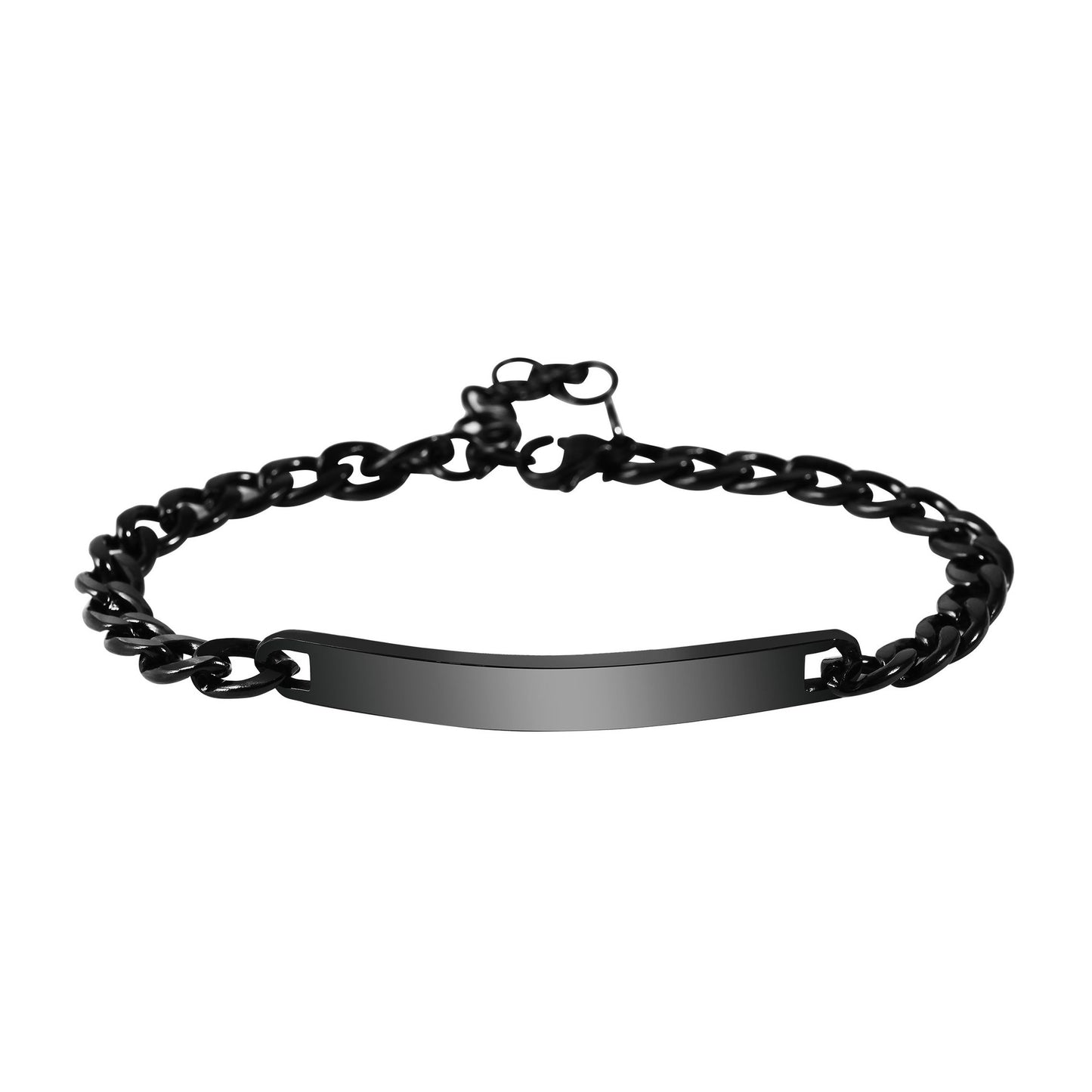 Unisex Armband – Panzerarmband aus Edelstahl 19+4 cm