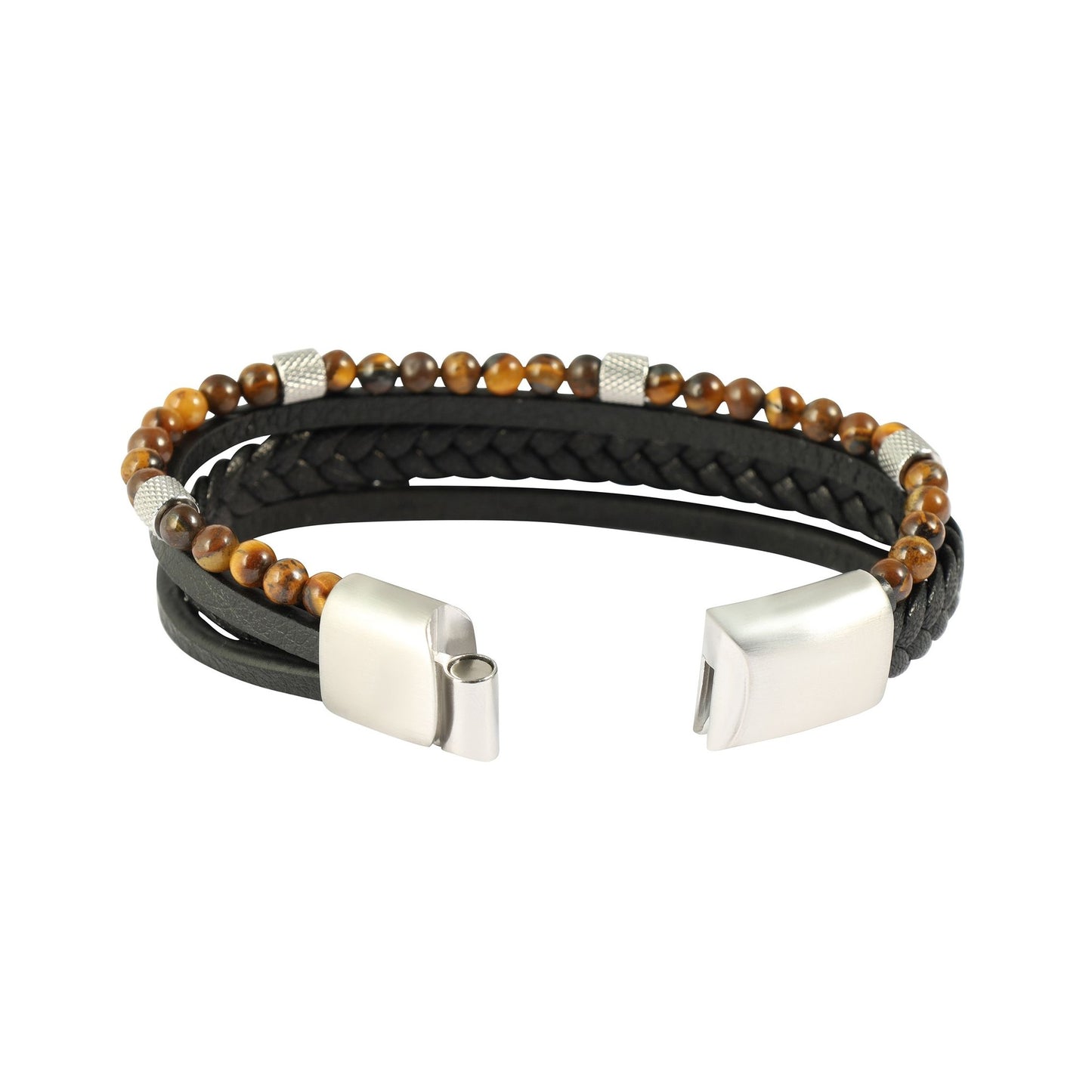 Herren Armband – Lederarmband aus Leder 17 cm