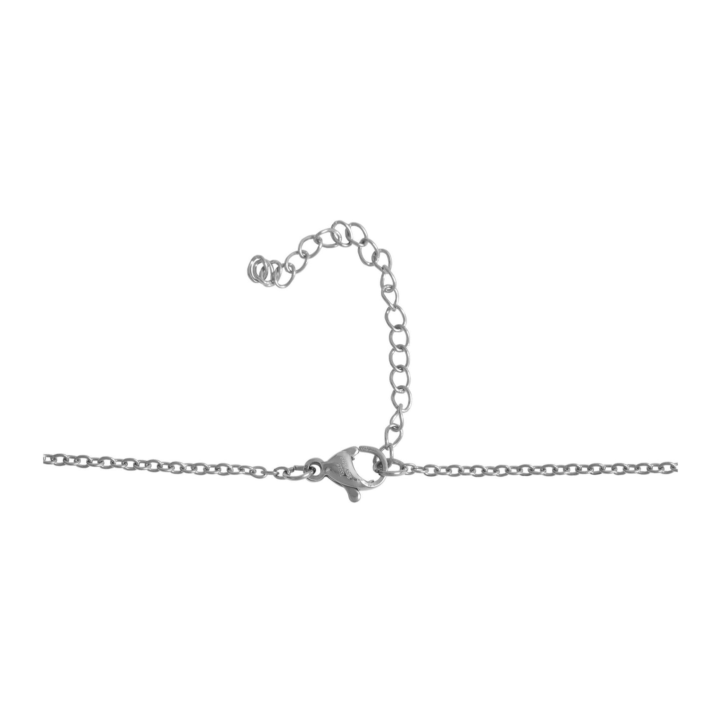 Unisex Halskette mit Anhänger – Kreuz aus Edelstahl