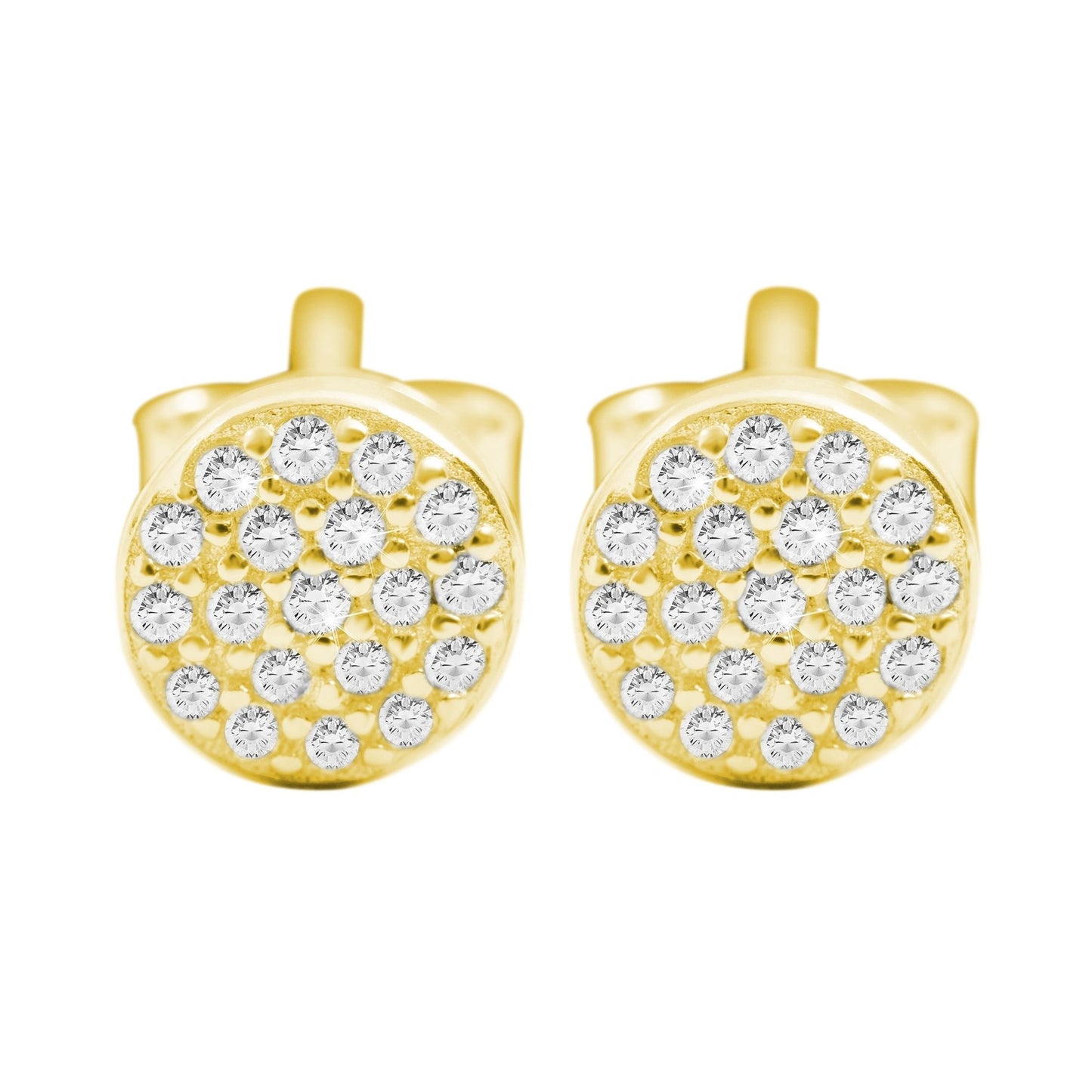 Damen Ohrringe – Ohrstecker aus 925 Silber mit Zirkonia