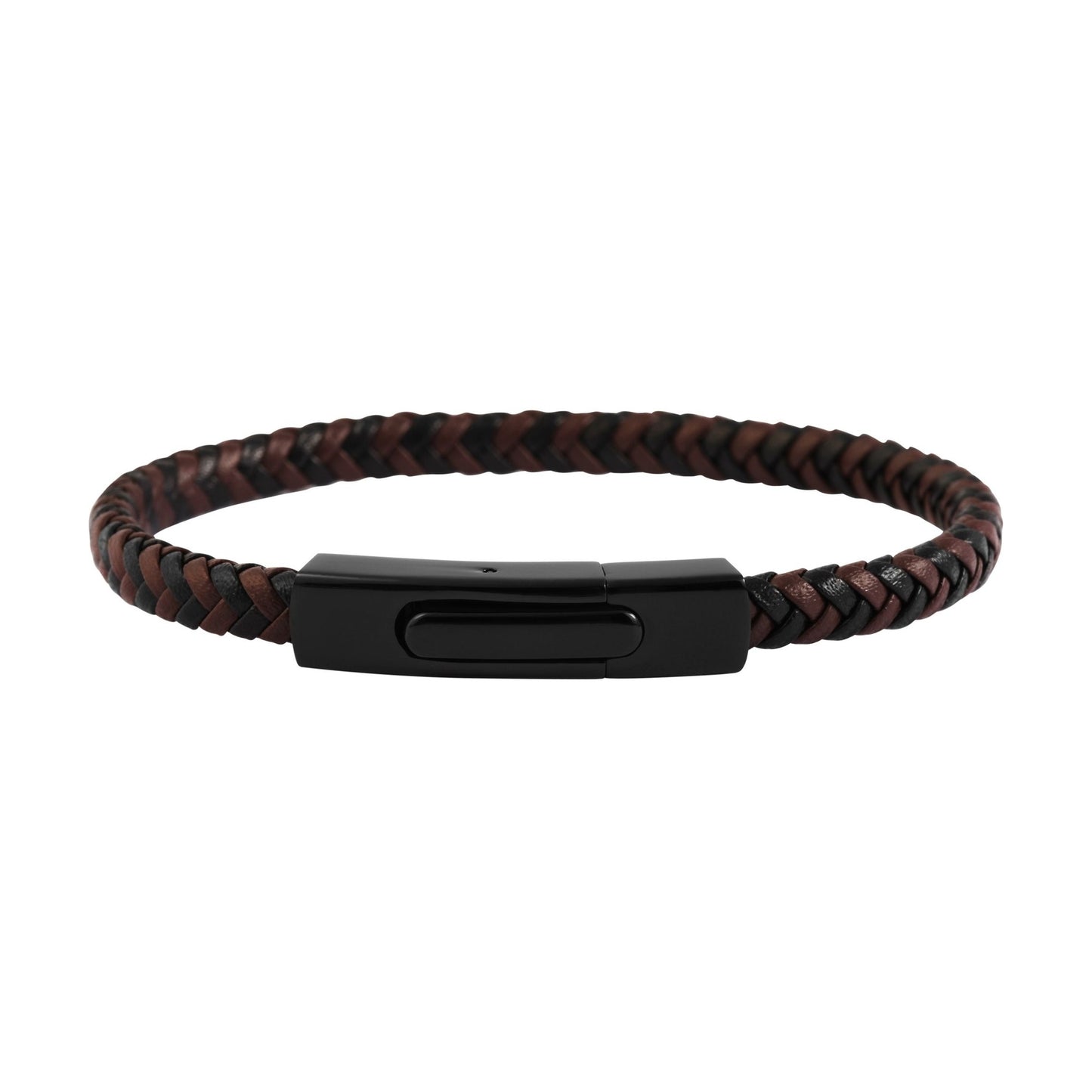 Unisex Armband – Armreif aus Leder 21 cm