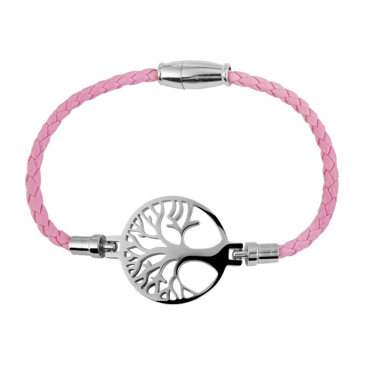 Damen Armband – Lebensbaum aus Leder 18 cm