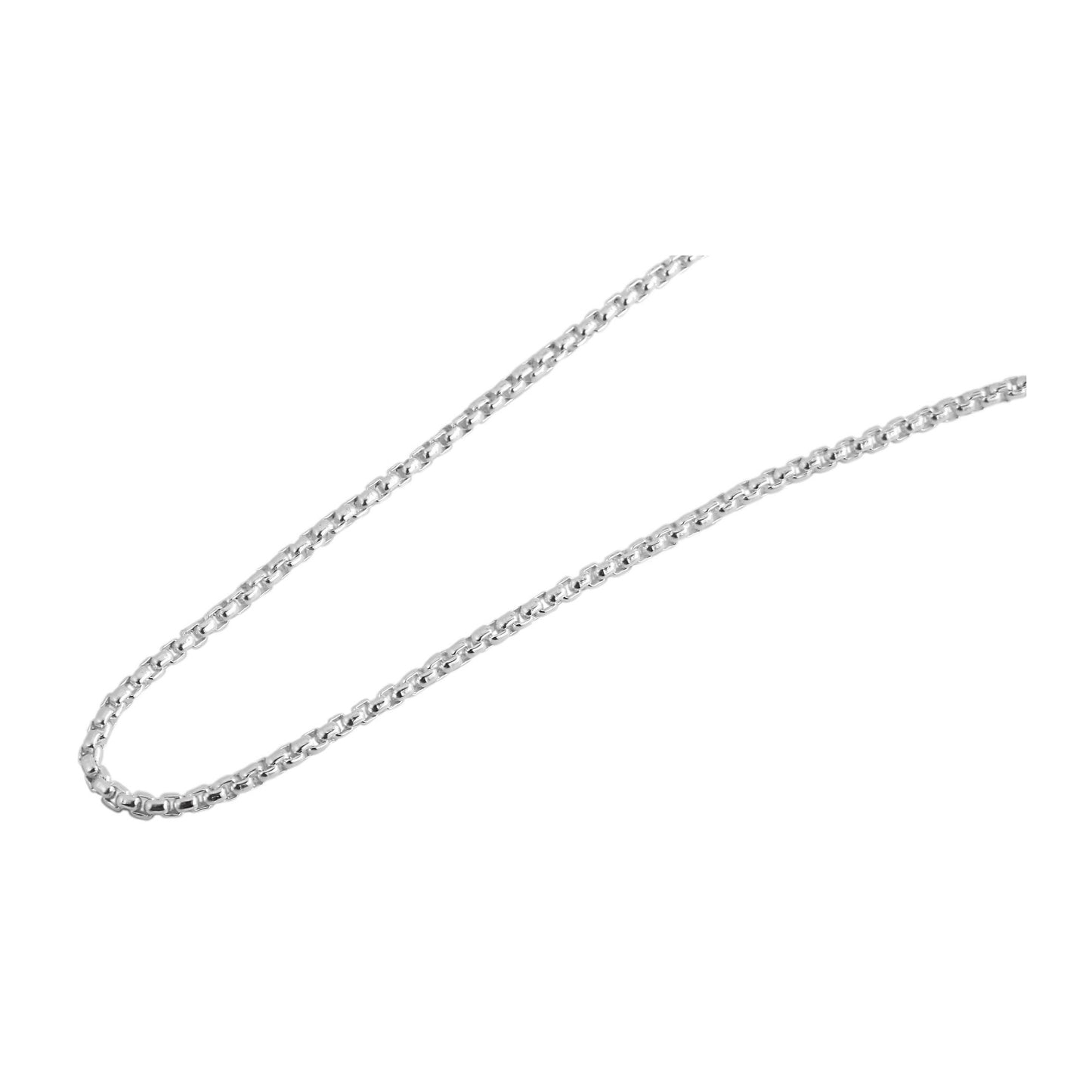 Unisex Halskette – Venezianerkette aus Edelstahl 60+5