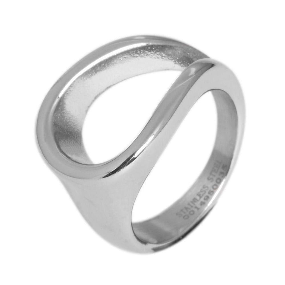 Damen Ring aus Edelstahl