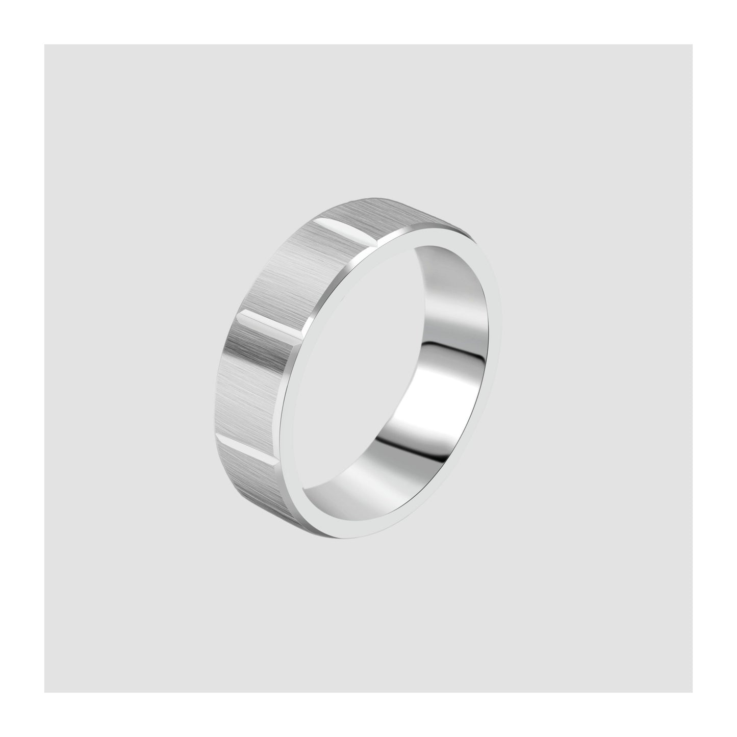 Herren Ring aus Edelstahl