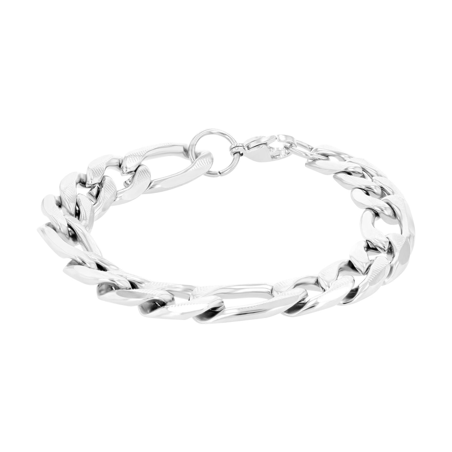 Unisex Armband aus Edelstahl 21 cm