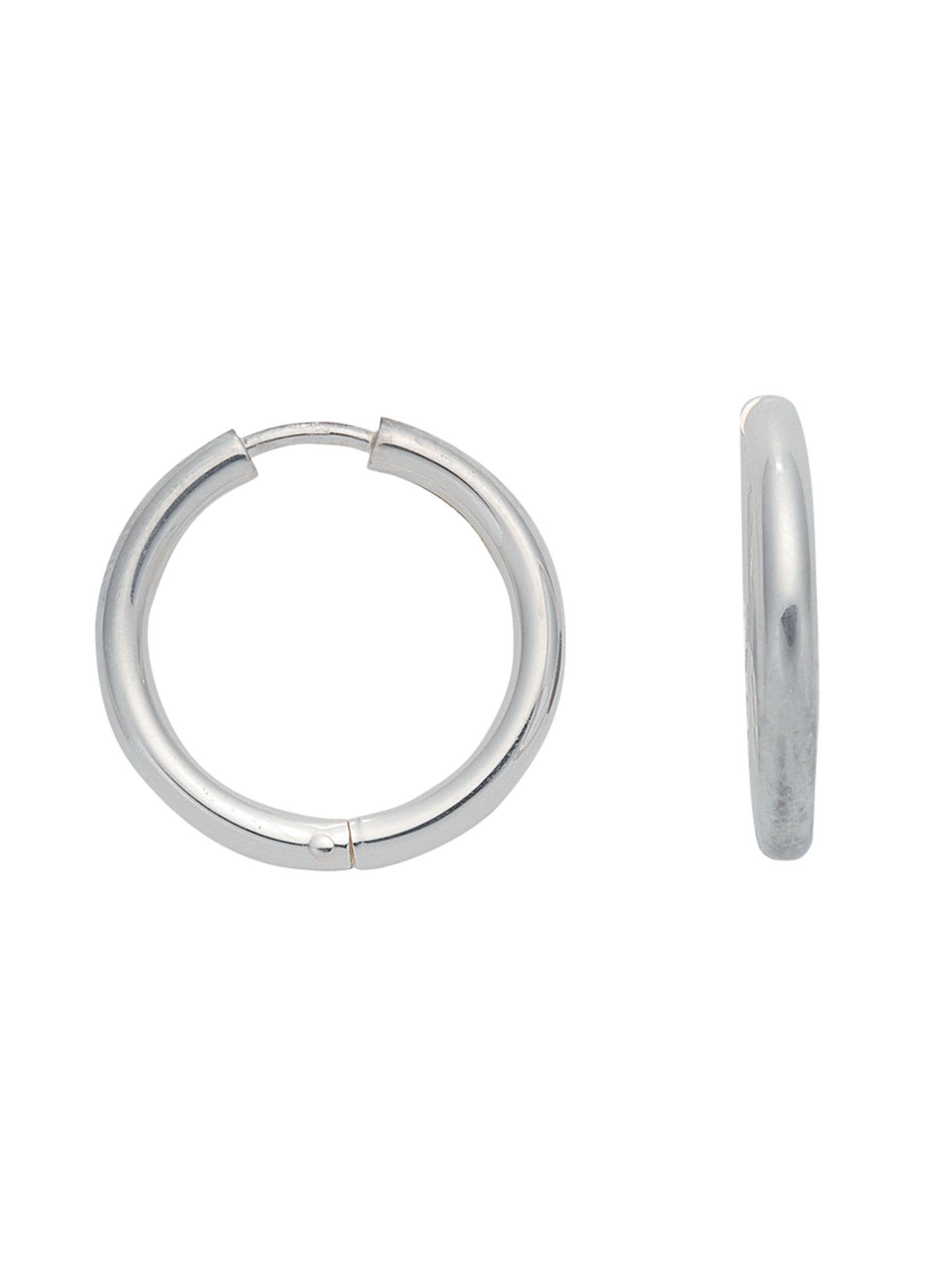 Adelia´s 925 Silber Ohrringe Creolen Ø 20,7 mm