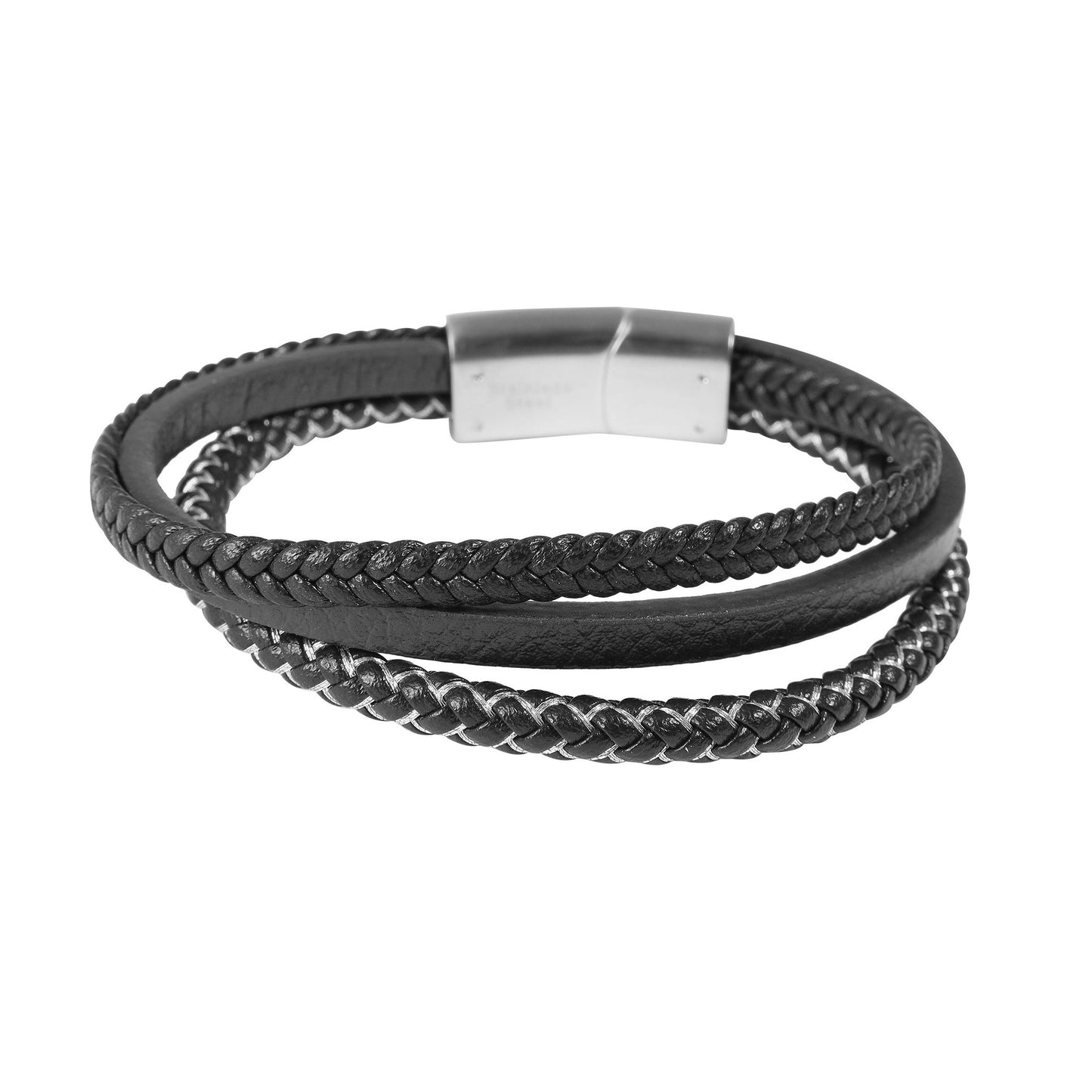 Herren Armband – Lederarmband aus Leder 21 cm