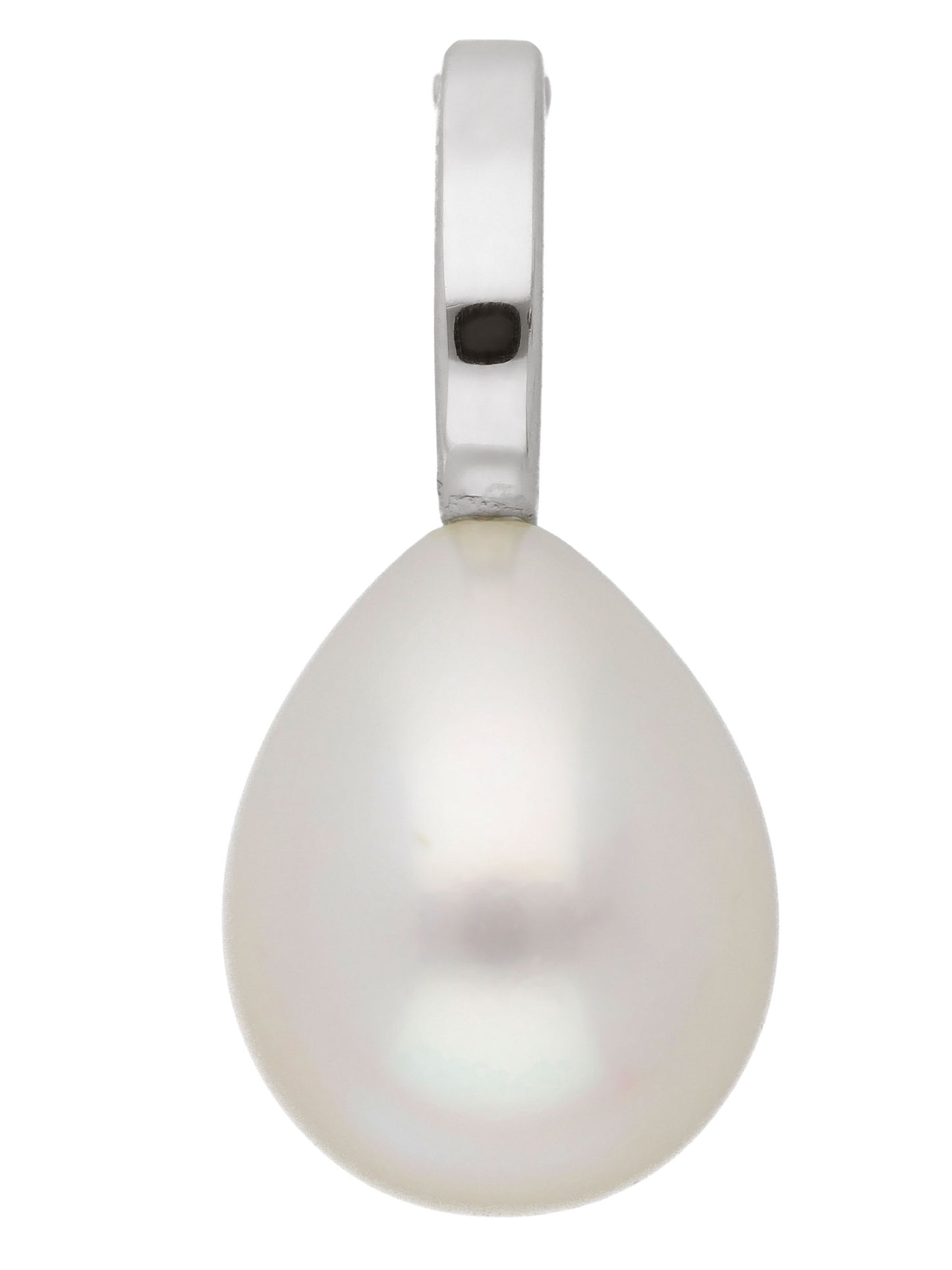 Adelia´s 585 Weißgold Anhänger mit Süßwasser Zuchtperle