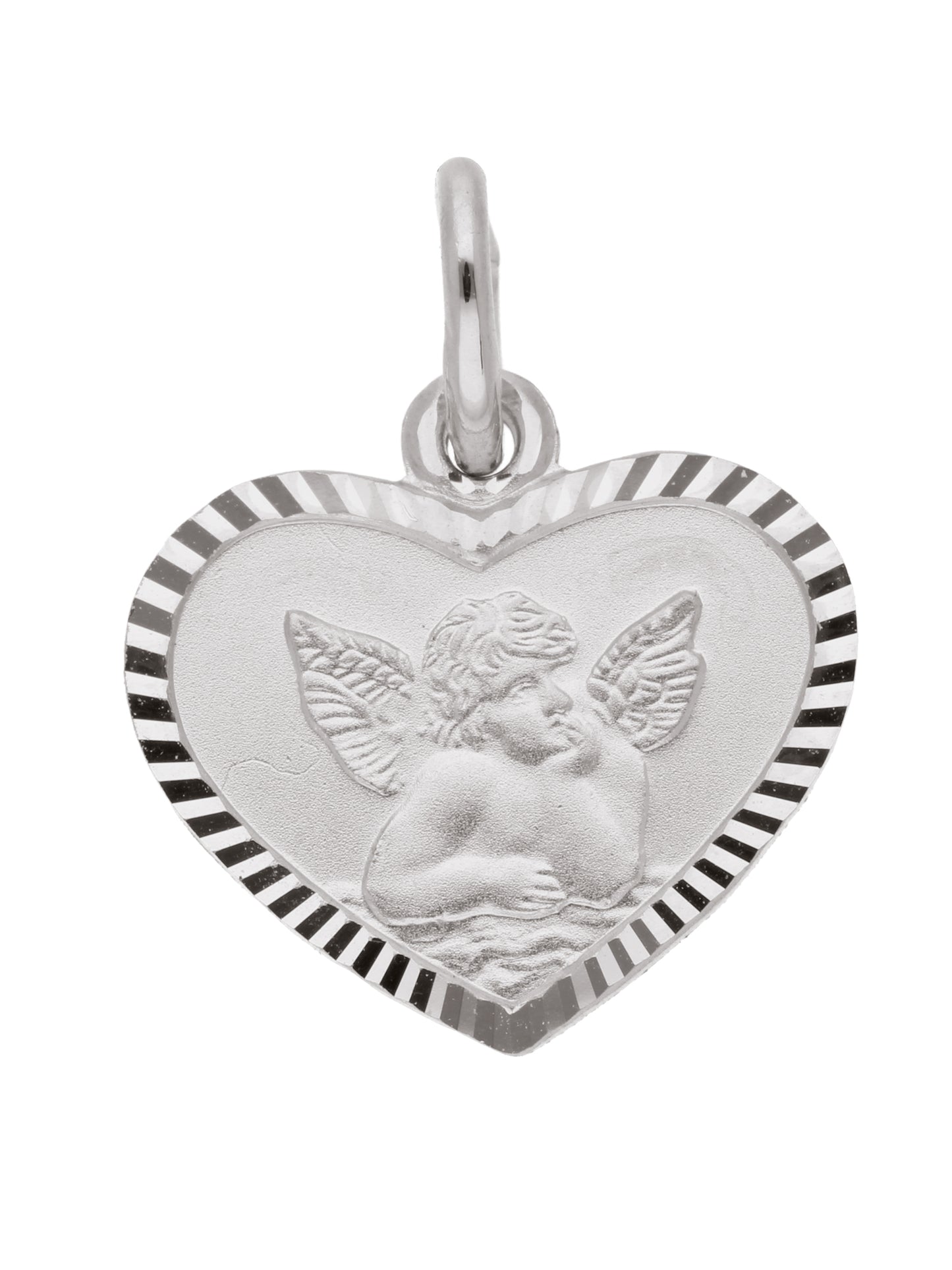 Adelia´s 333 Weißgold Anhänger Amor