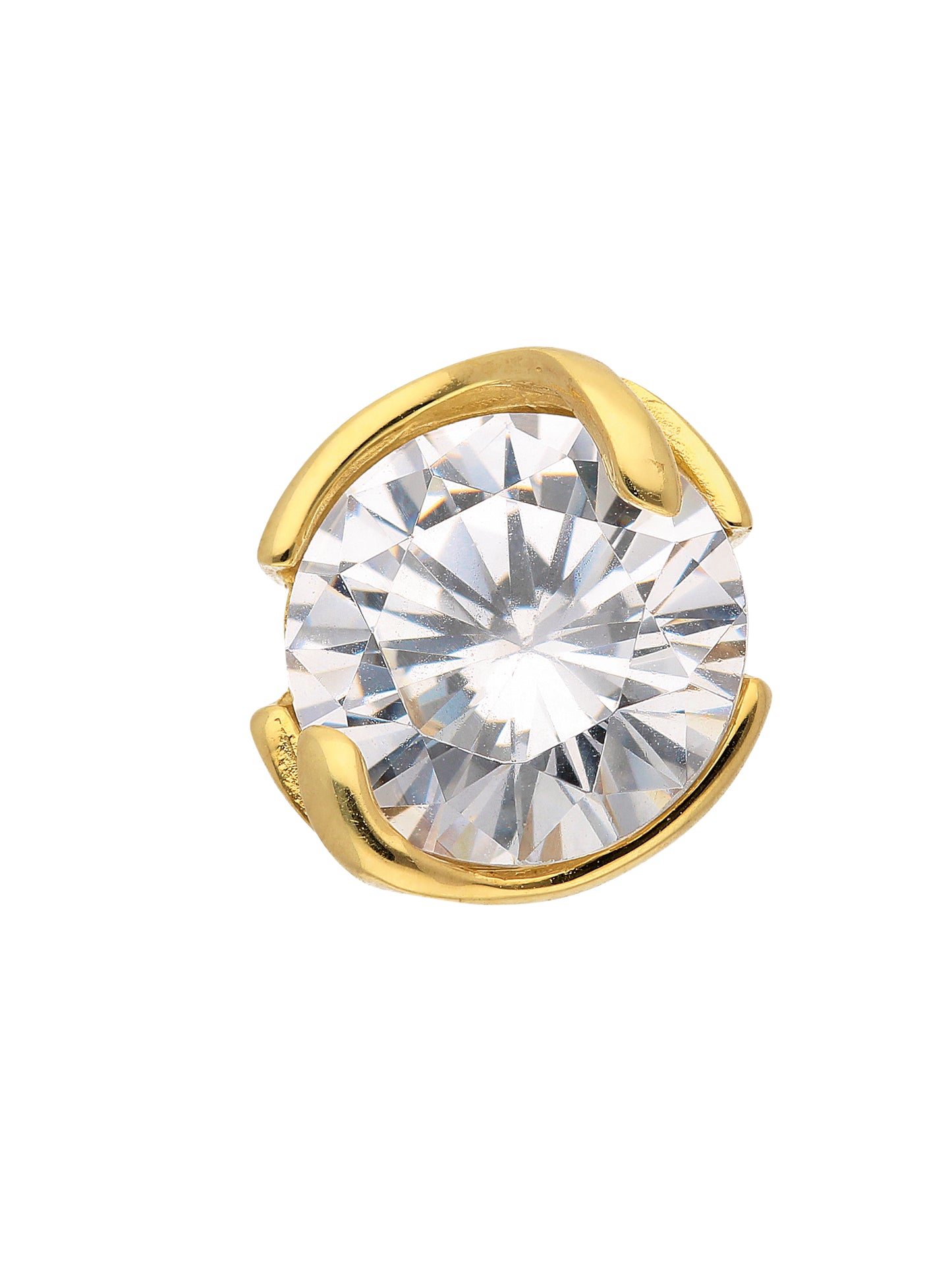 Adelia´s 375 Gold Anhänger mit Zirkonia