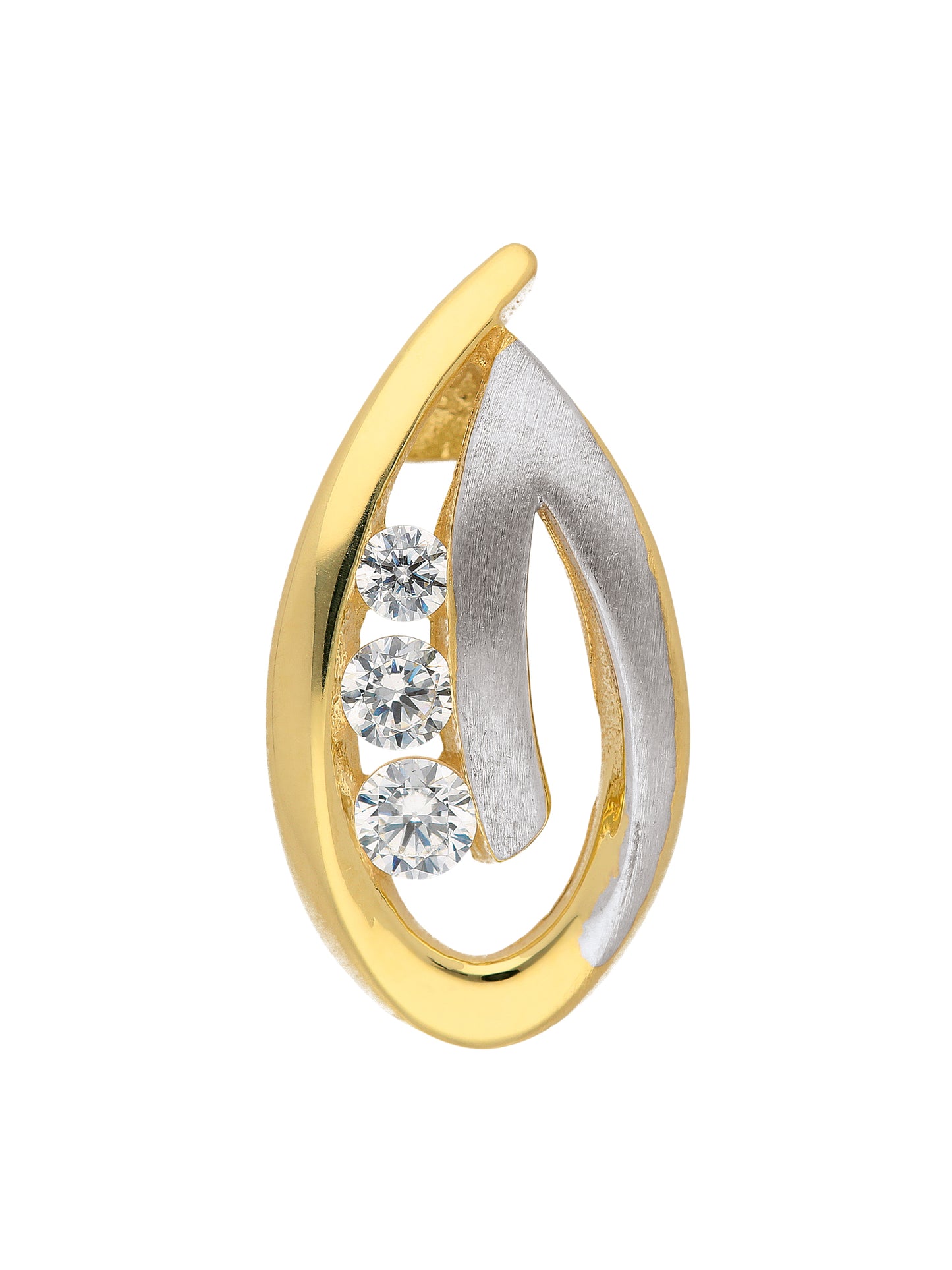 Adelia´s 333 Gold Anhänger mit Zirkonia