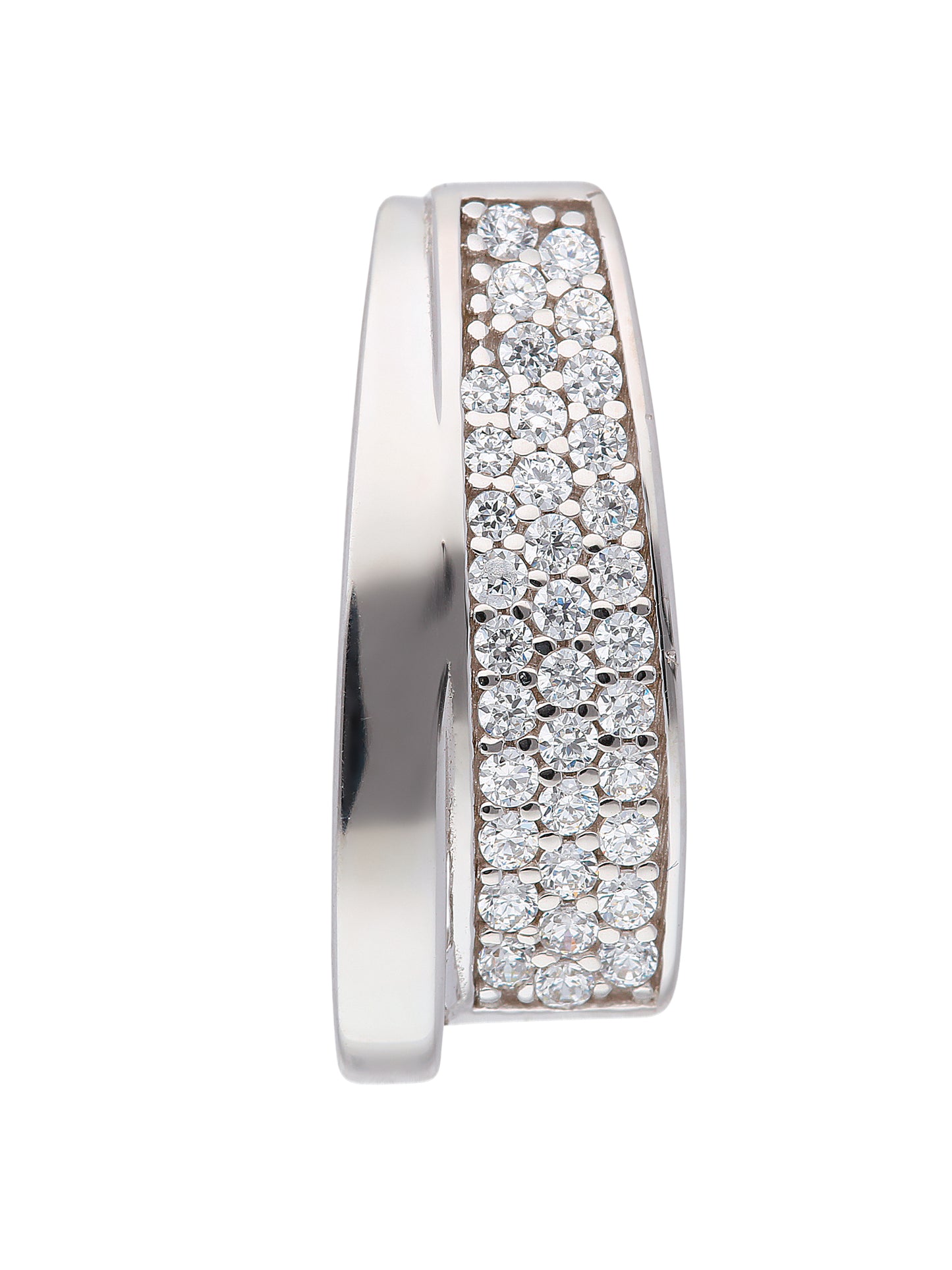 Adelia´s 333 Weißgold Anhänger mit Zirkonia