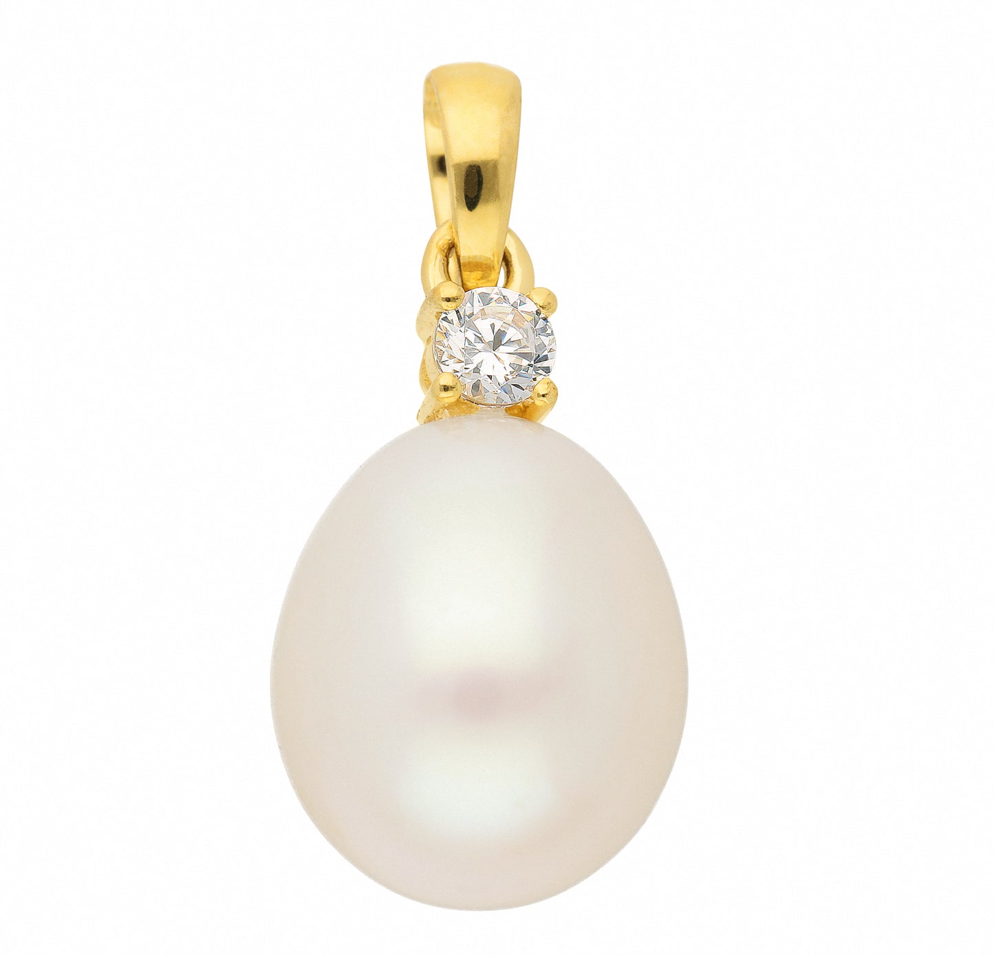 Adelia´s 333 Gold Anhänger mit Zirkonia