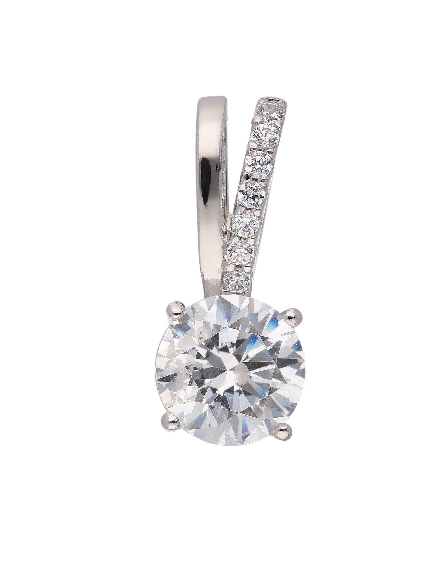 Adelia´s 333 Weißgold Anhänger mit Zirkonia