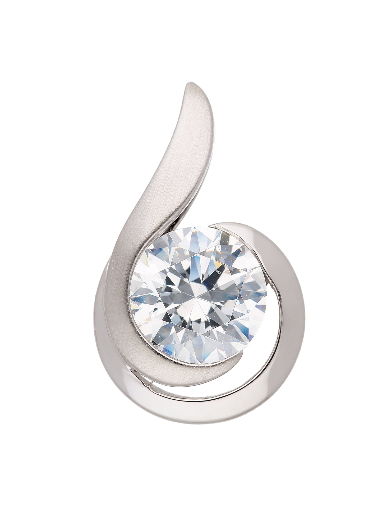 Adelia´s 333 Weißgold Anhänger mit Zirkonia