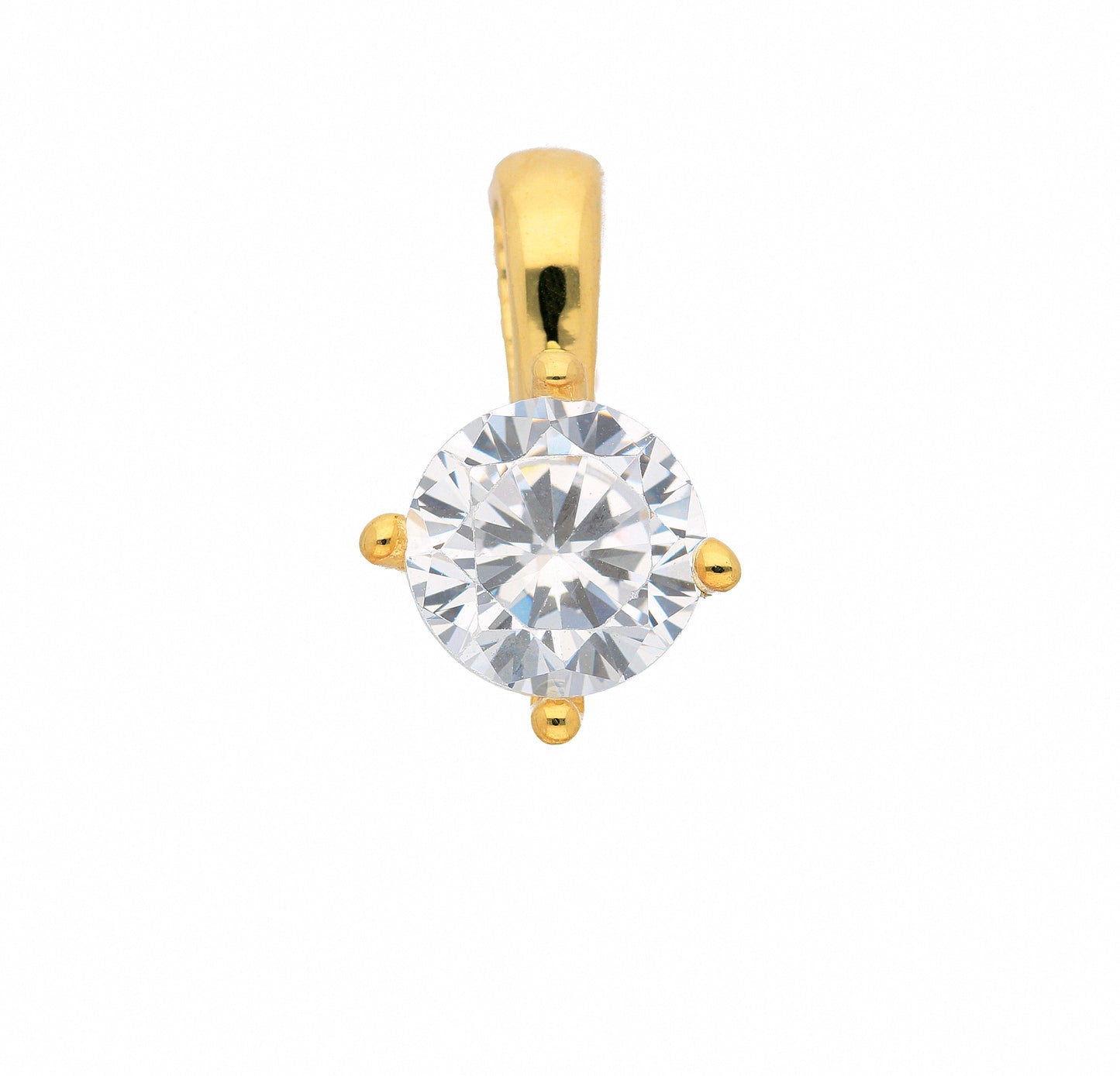 Adelia´s 333 Gold Anhänger mit Zirkonia