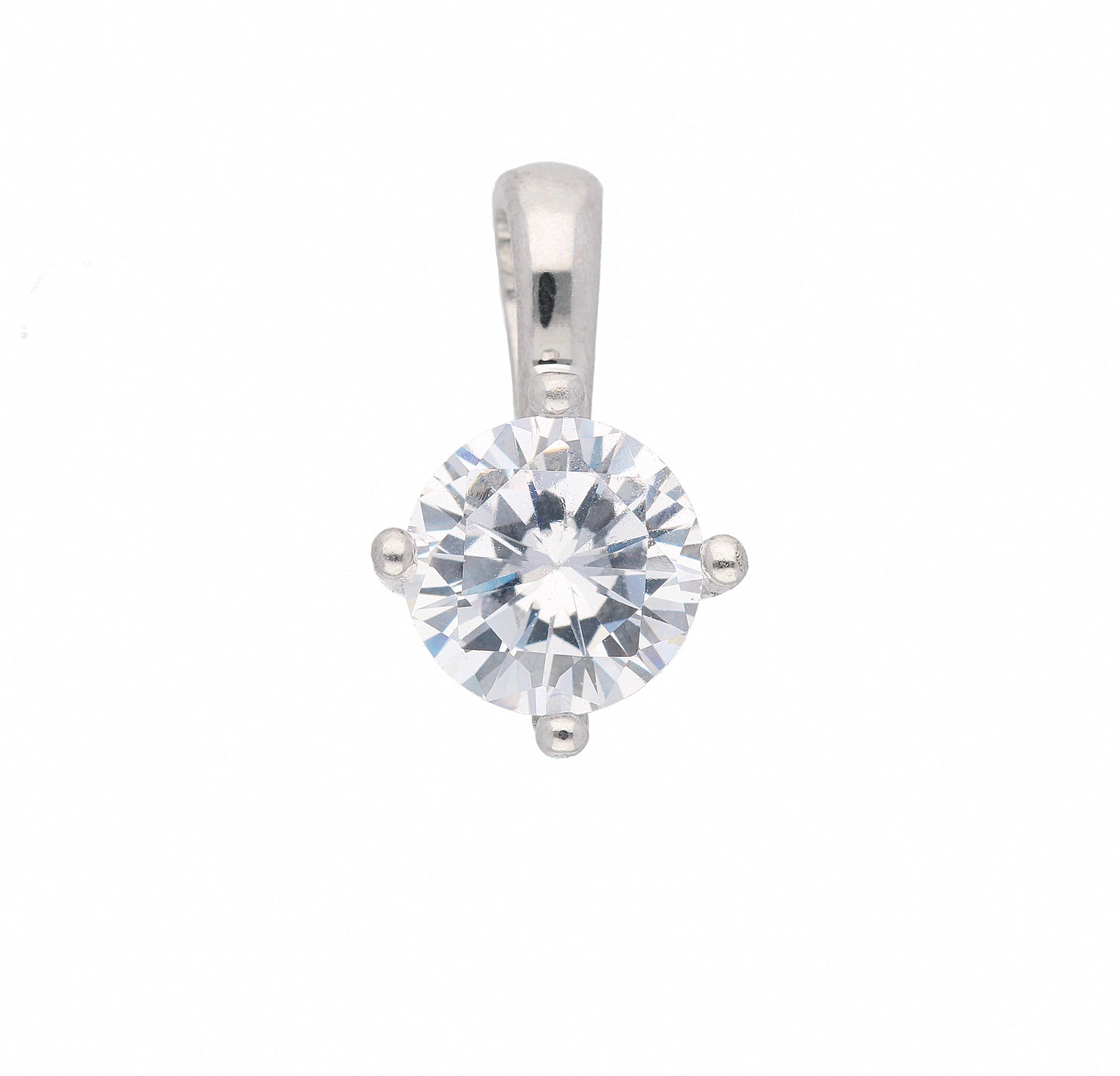 Adelia´s 333 Weißgold Anhänger mit Zirkonia