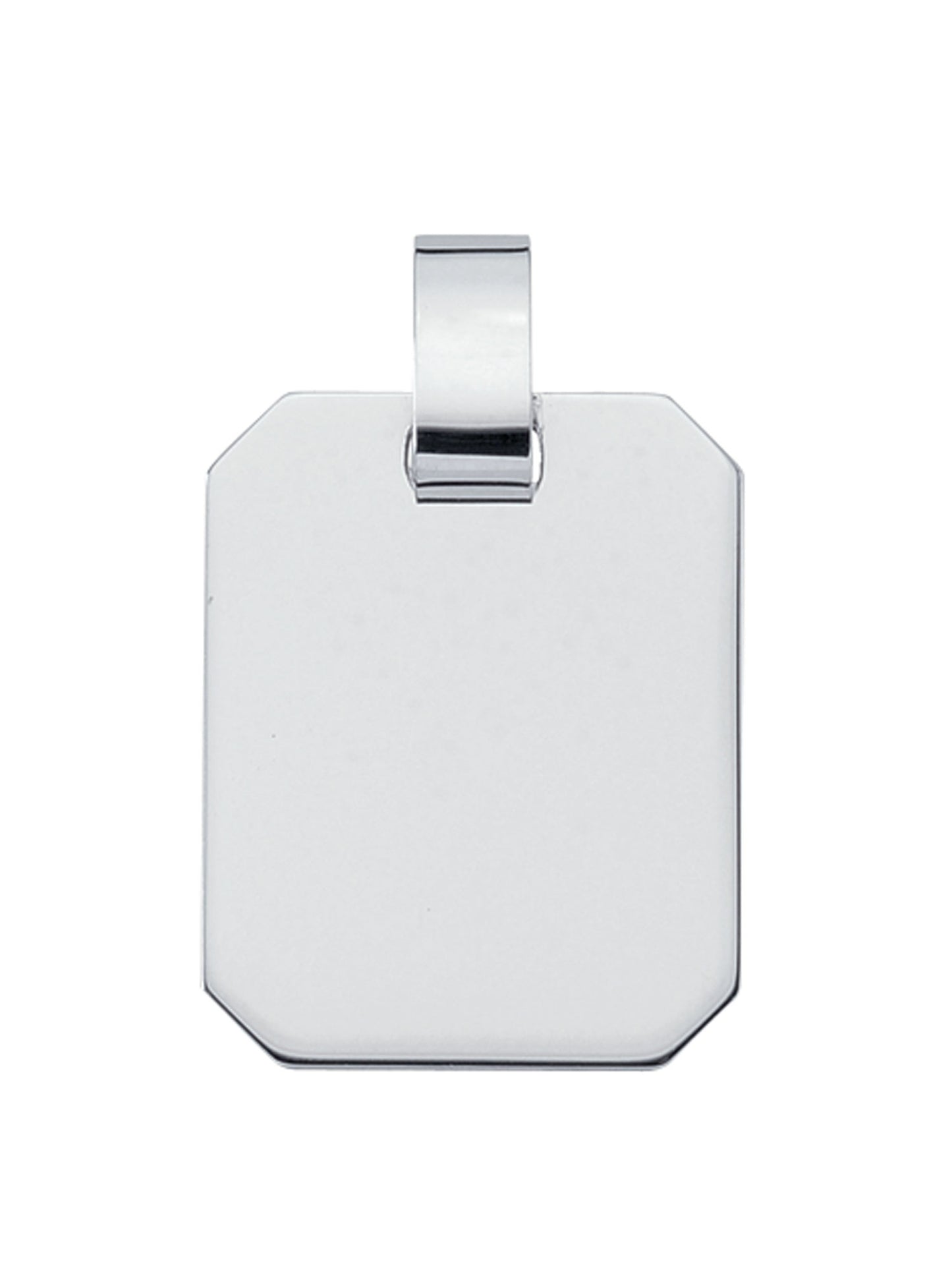 Adelia´s 925 Silber Gravurplatte Anhänger