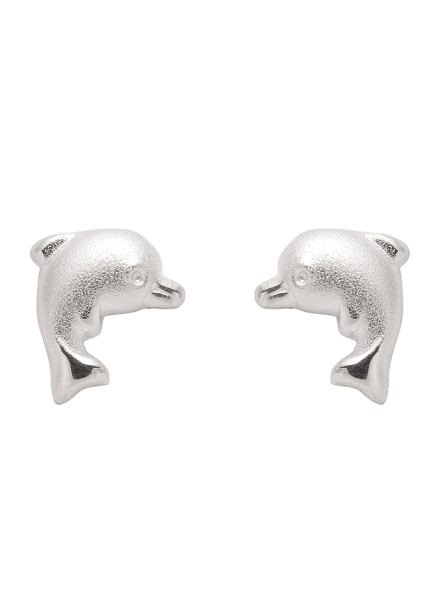 Adelia´s 925 Silber Ohrringe Ohrstecker Delphin