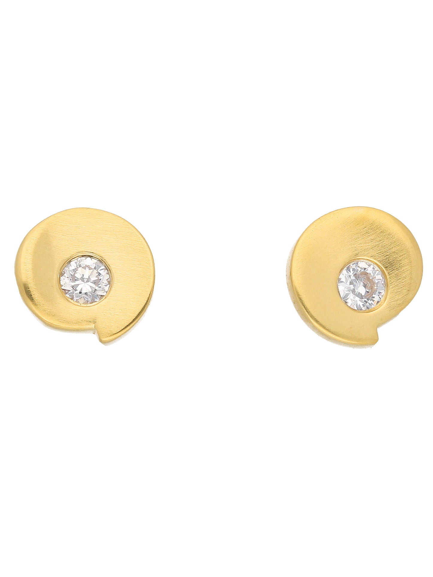 Adelia´s 333 Gold Ohrringe Ohrstecker mit Zirkonia