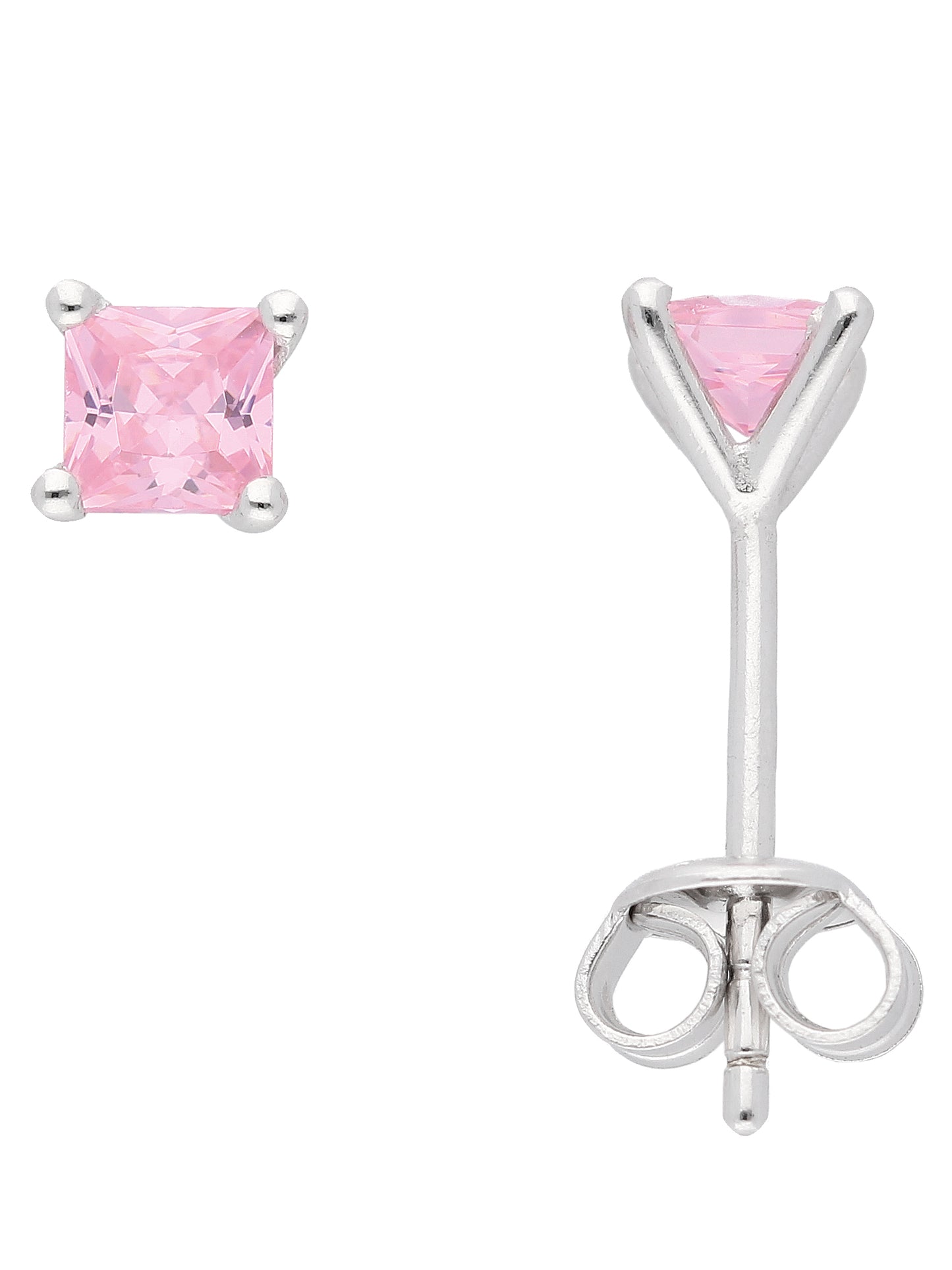 Adelia´s 925 Silber Ohrringe Ohrstecker mit Zirkonia