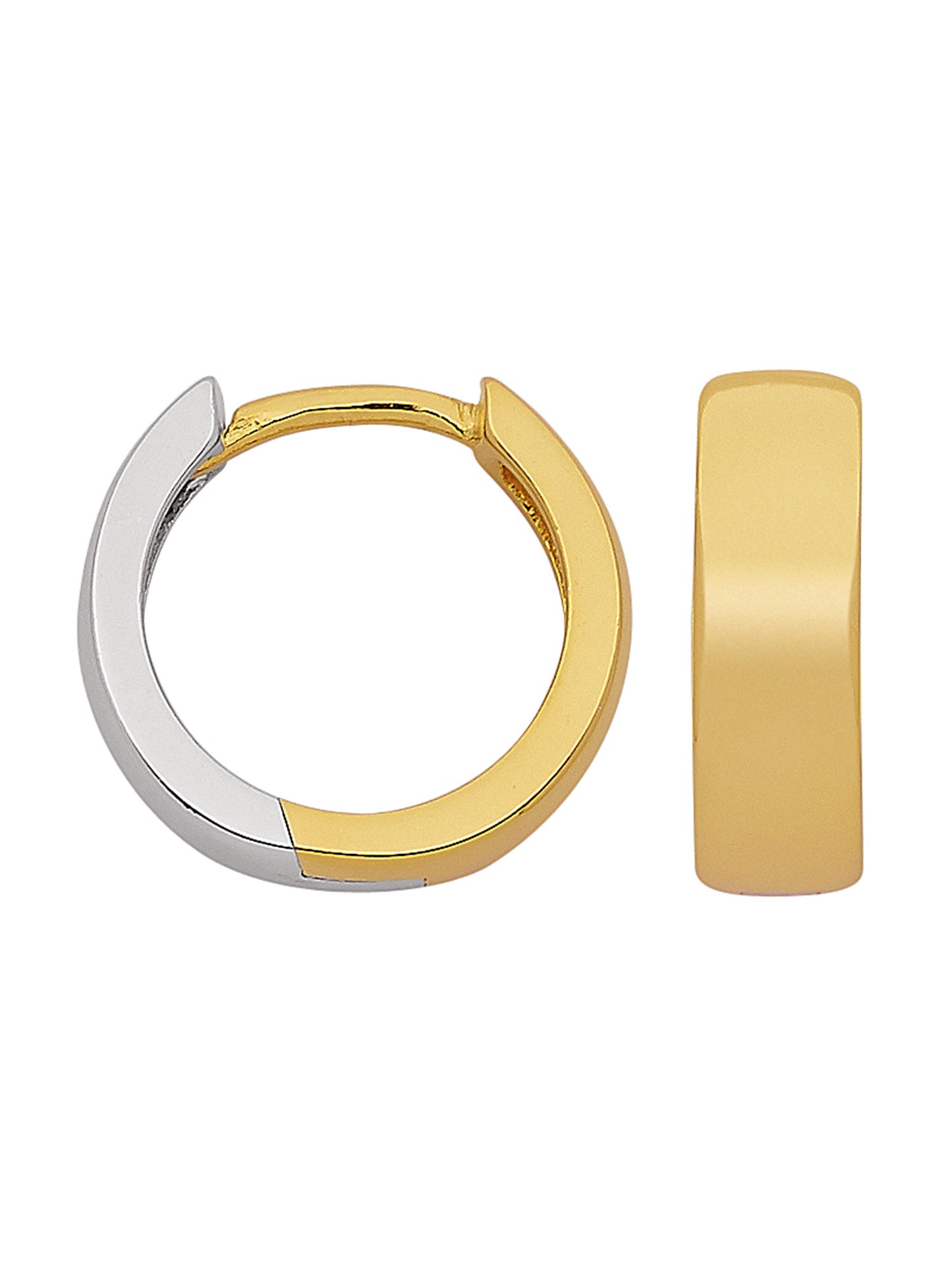 Adelia´s 925 Silber Ohrringe Creolen Ø 13,8 mm