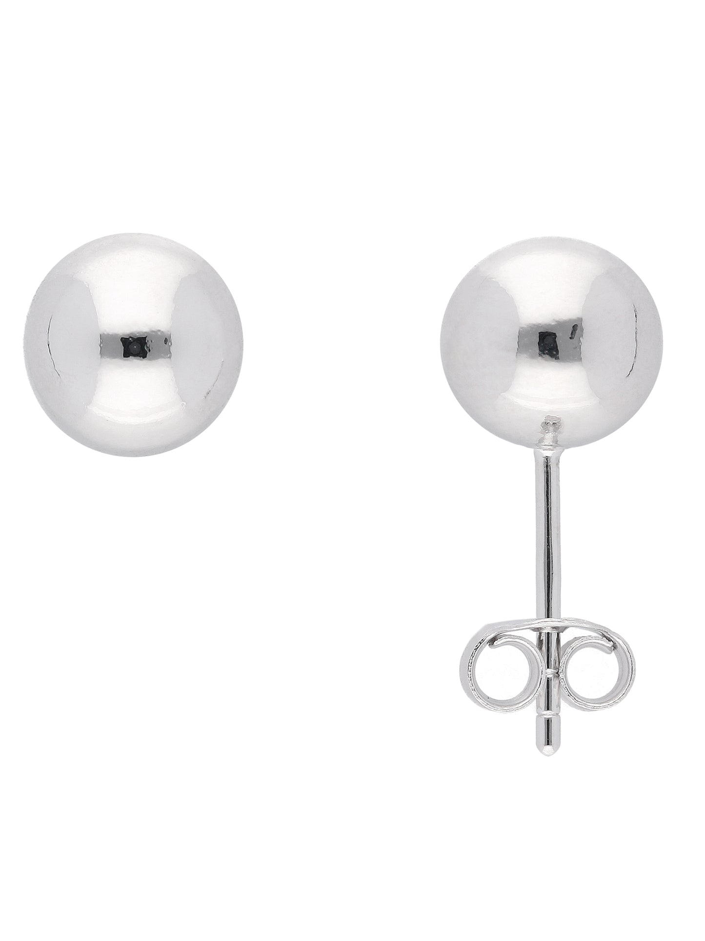 Adelia´s 925 Silber Ohrringe Ohrstecker Ø 8 mm