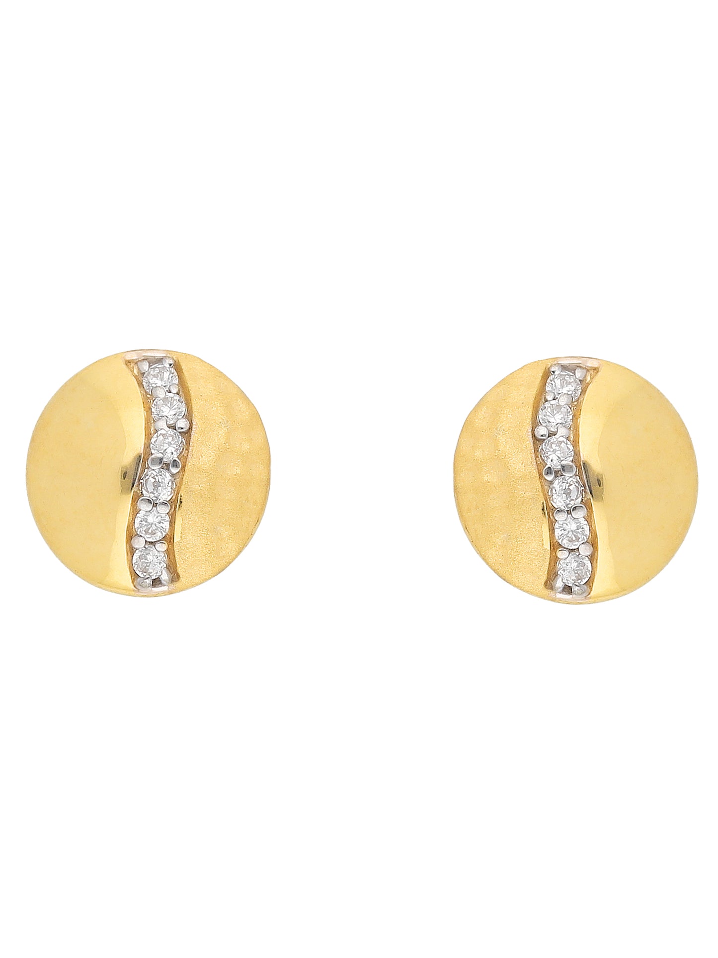 Adelia´s 333 Gold Ohrringe Ohrstecker mit Zirkonia