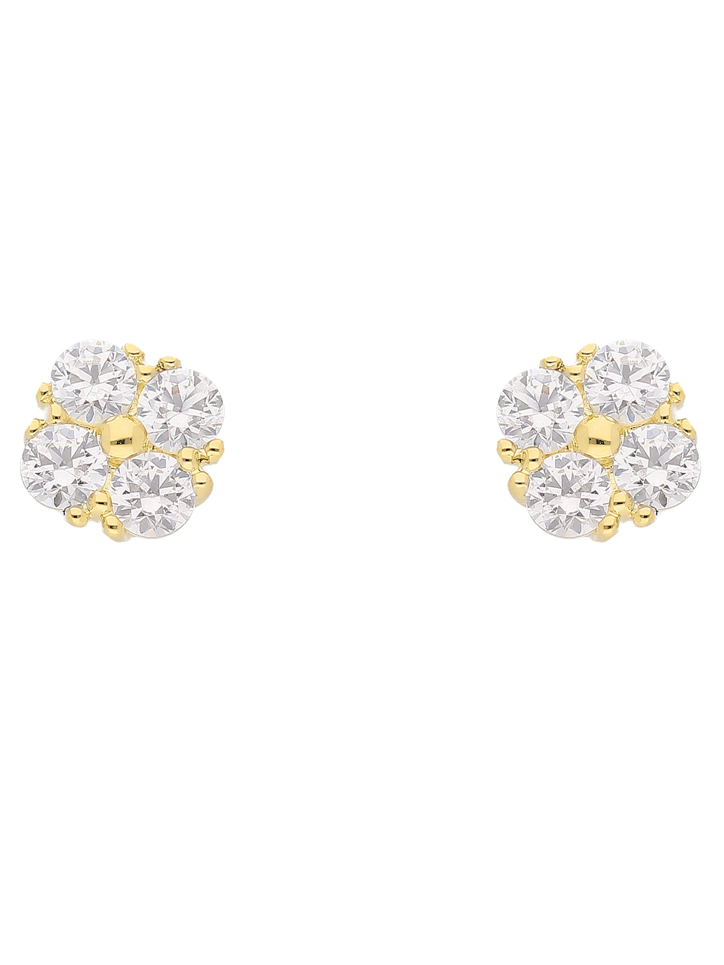 Adelia´s 333 Gold Ohrringe Ohrstecker mit Zirkonia