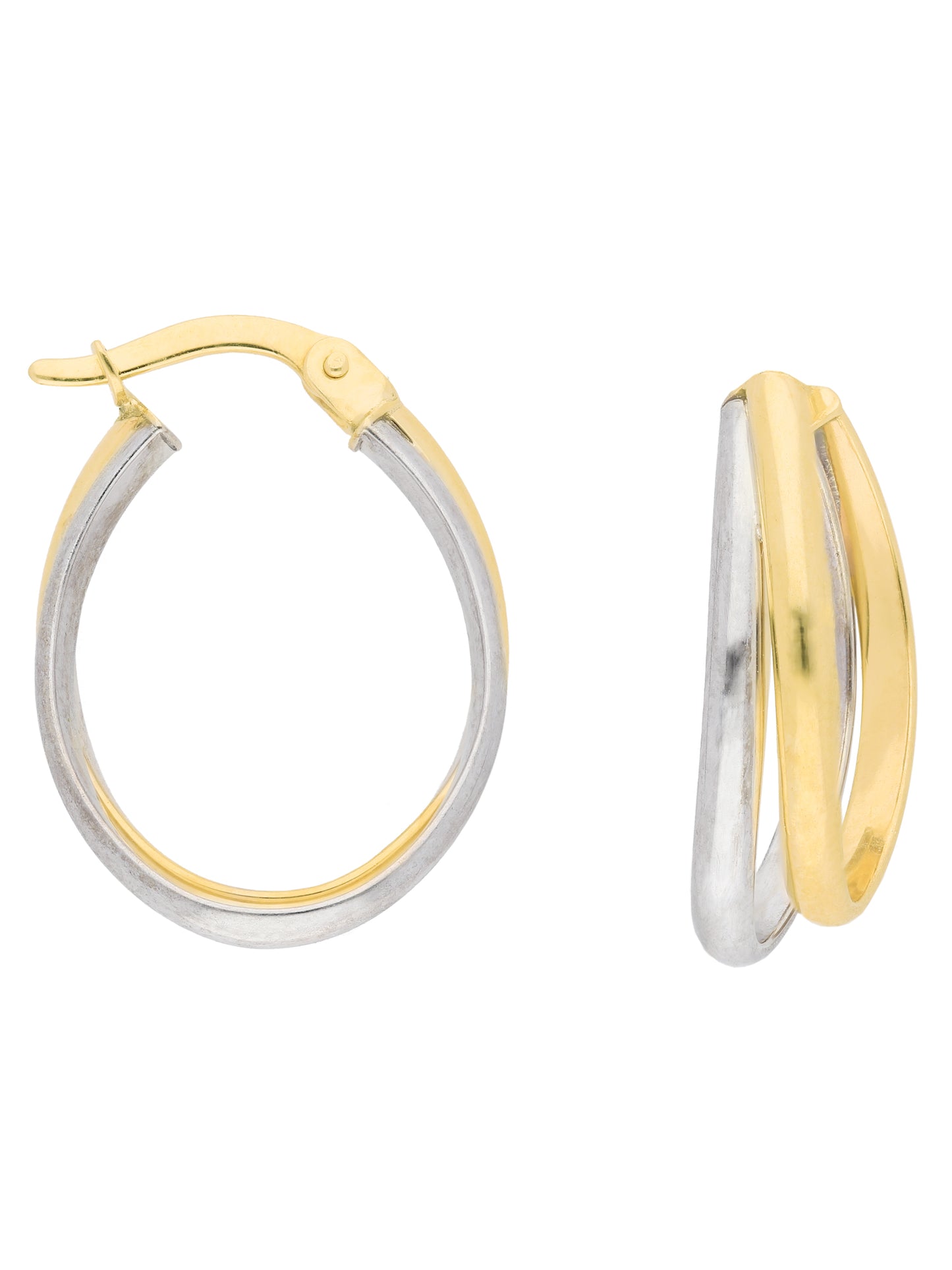 Adelia´s 333 Gold Ohrringe Creolen