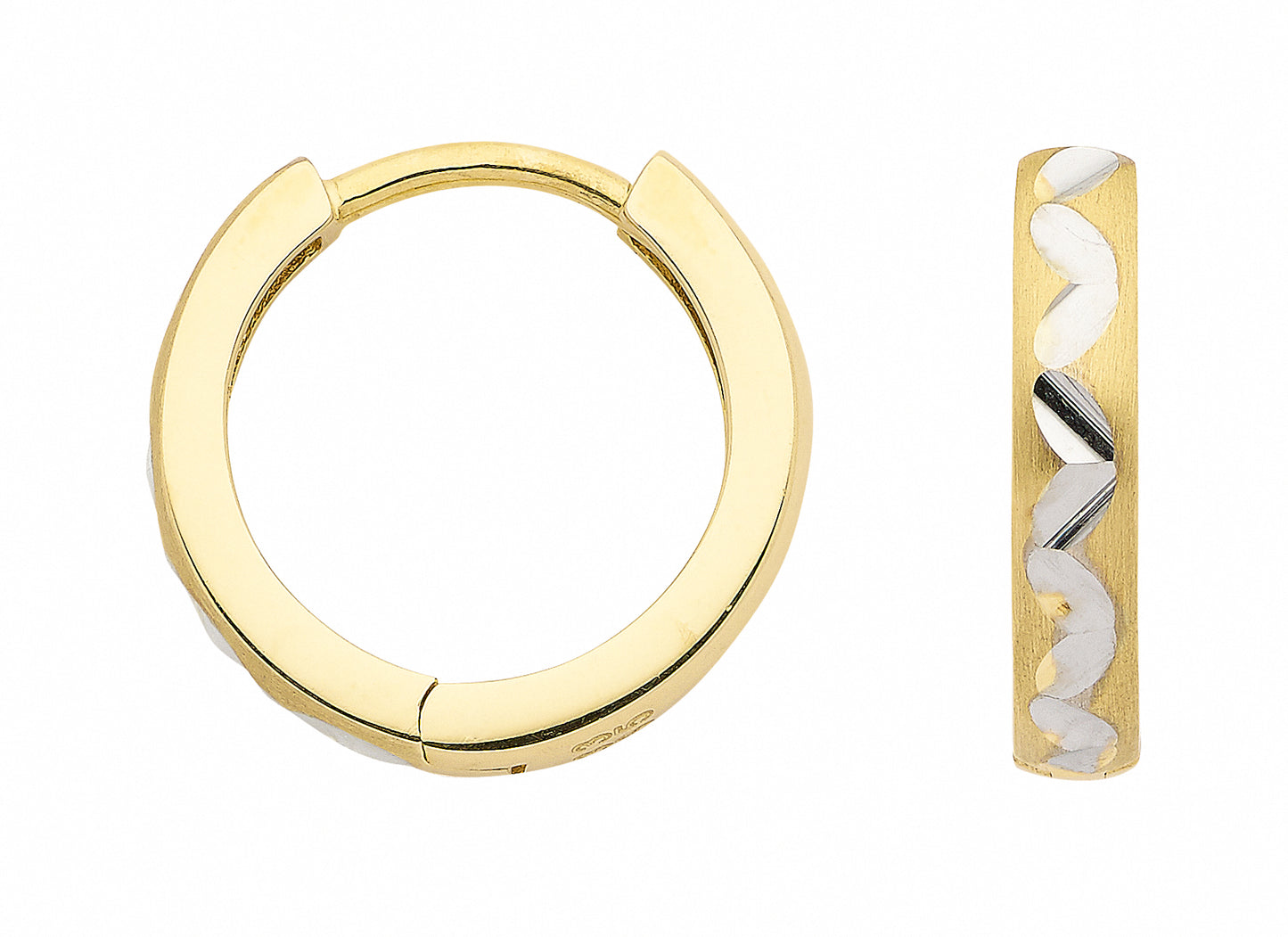 Adelia´s 333 Gold Ohrringe Creolen