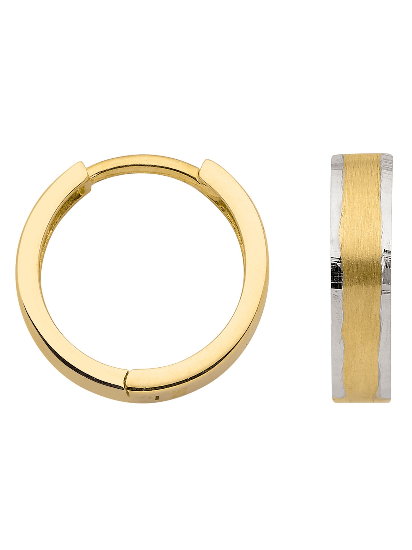 Adelia´s 333 Gold Ohrringe Creolen