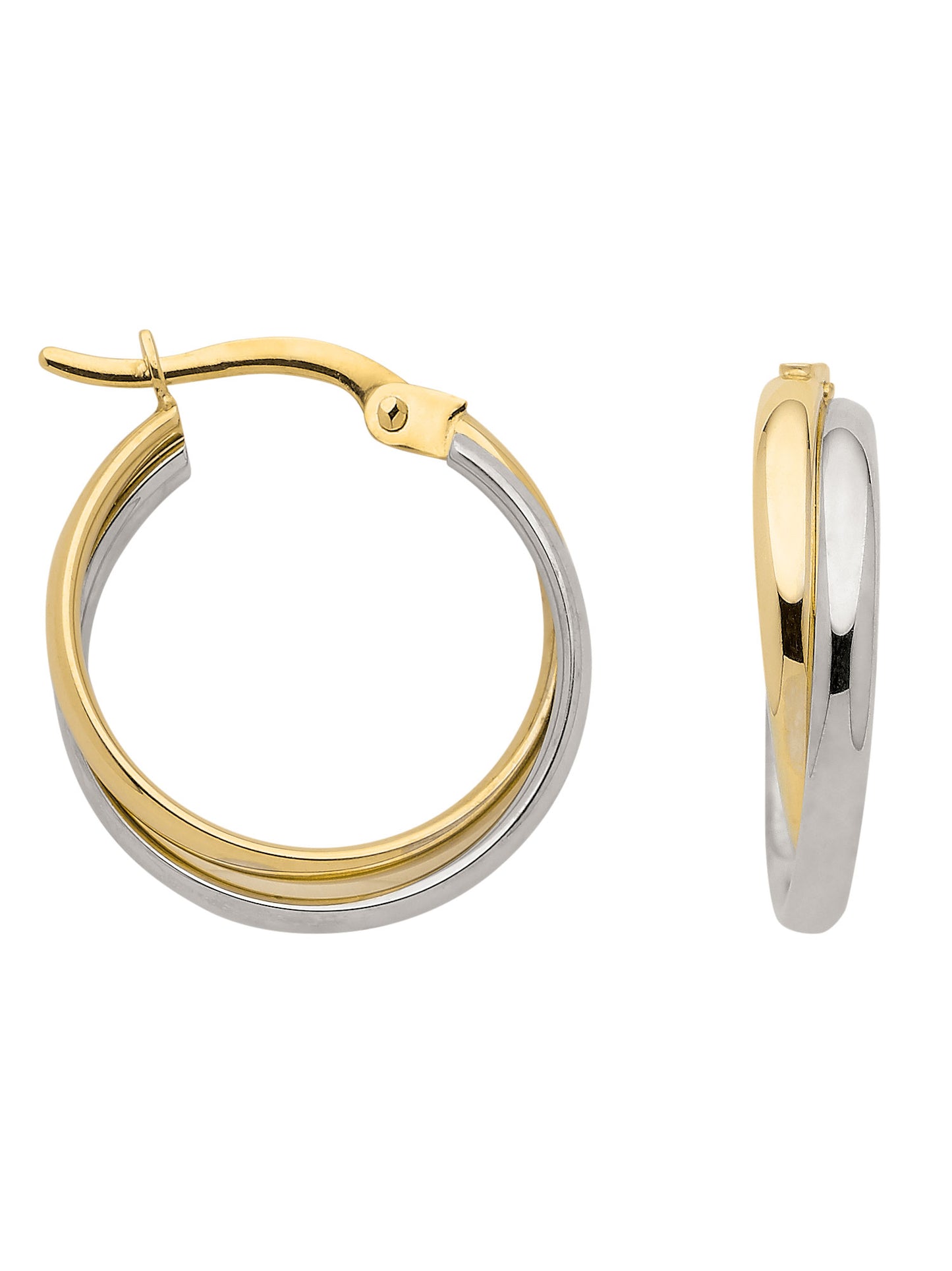 Adelia´s 333 Gold Ohrringe Creolen